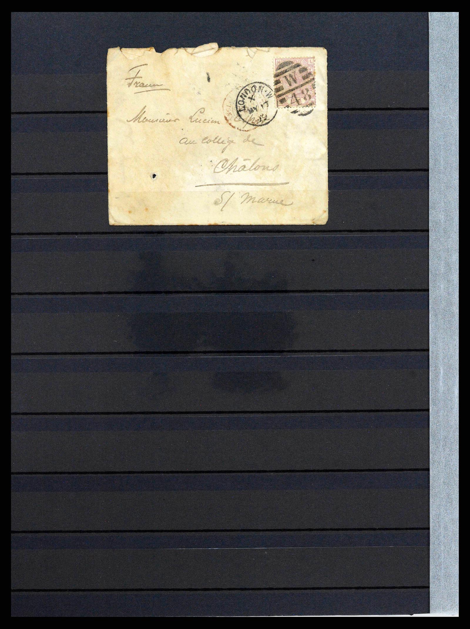 38290 0023 - Postzegelverzameling 38290 Engeland 1840-1900.