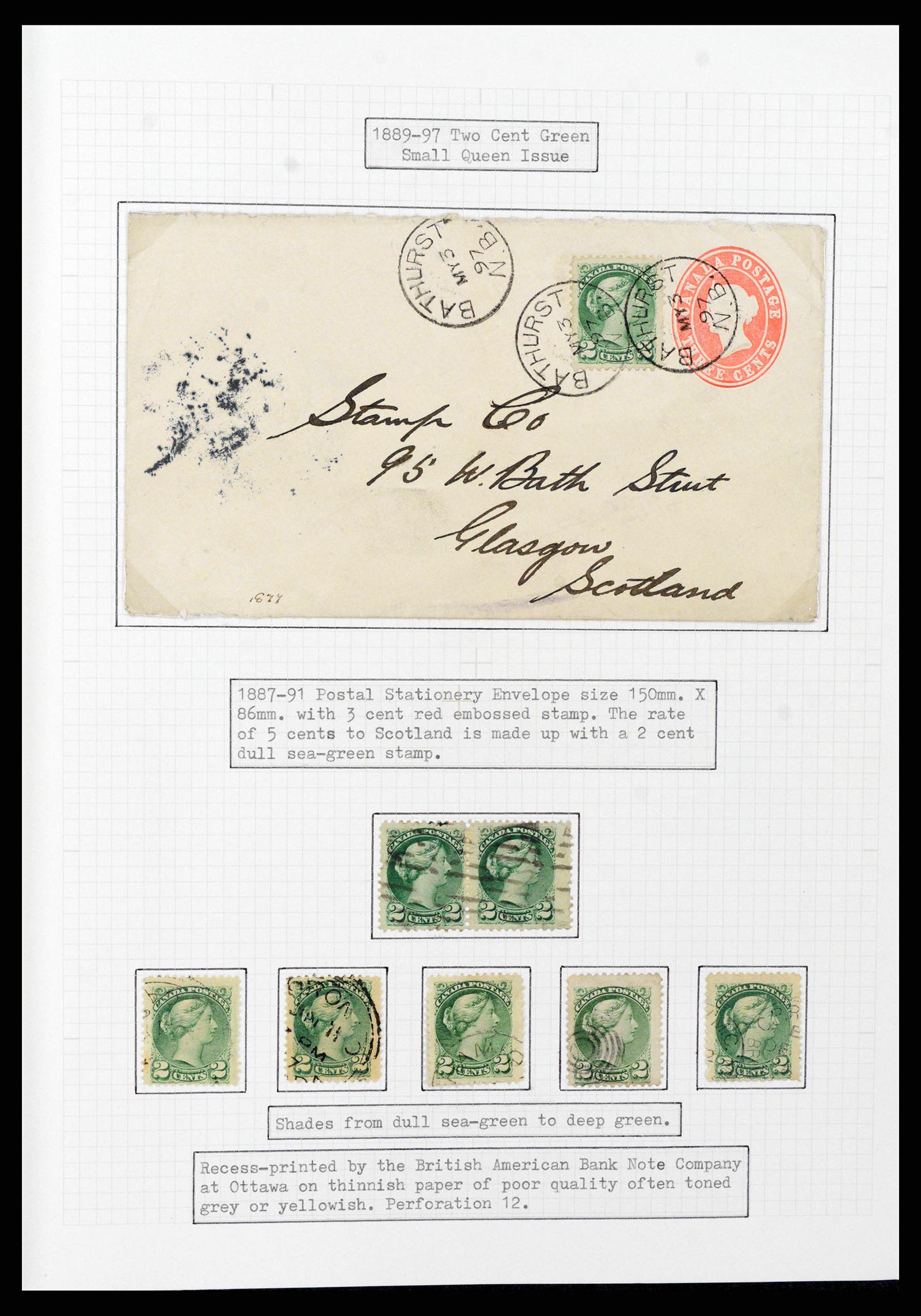 38293 0008 - Postzegelverzameling 38293 Canada 1852-1967.
