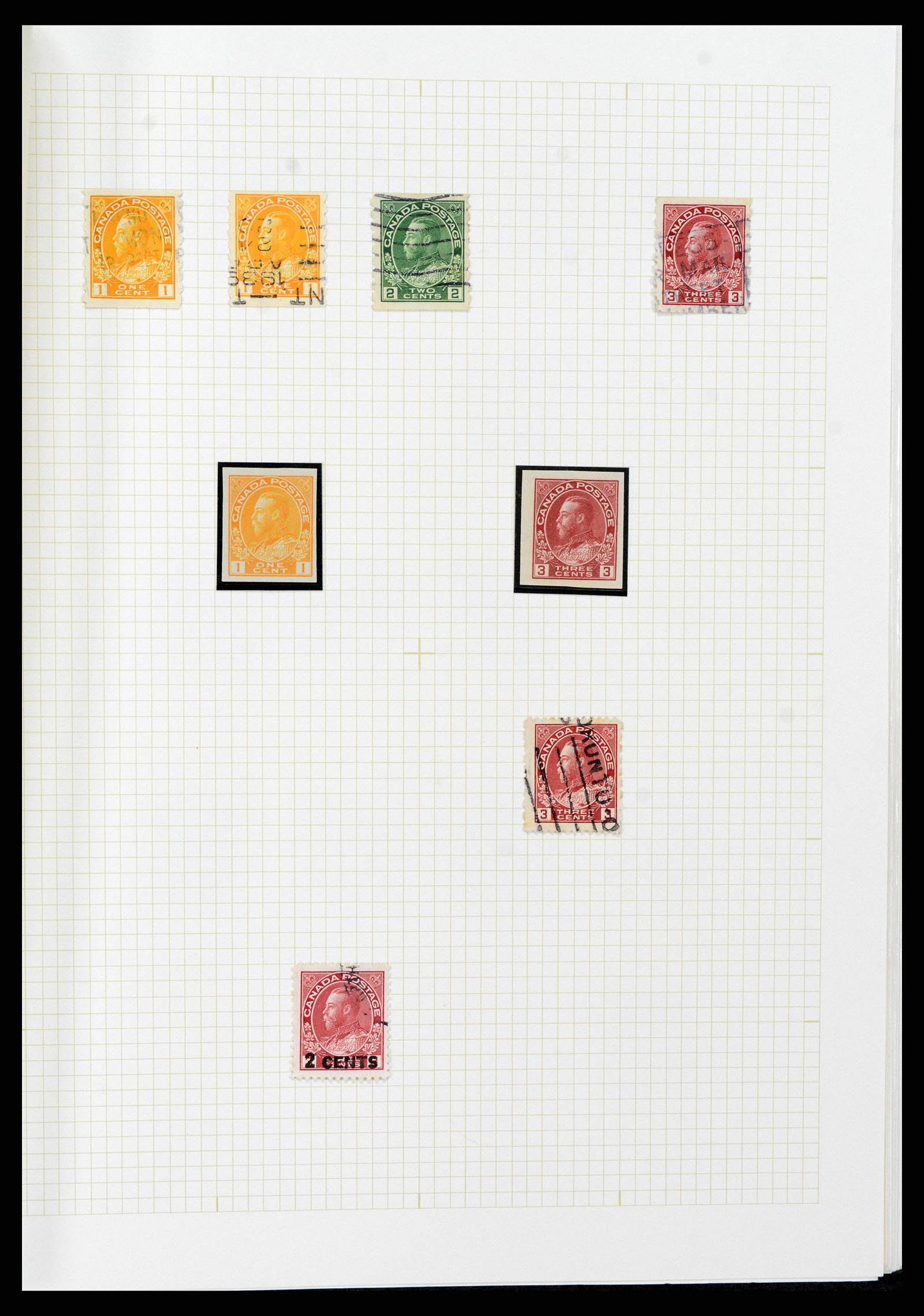 38293 0016 - Postzegelverzameling 38293 Canada 1852-1967.