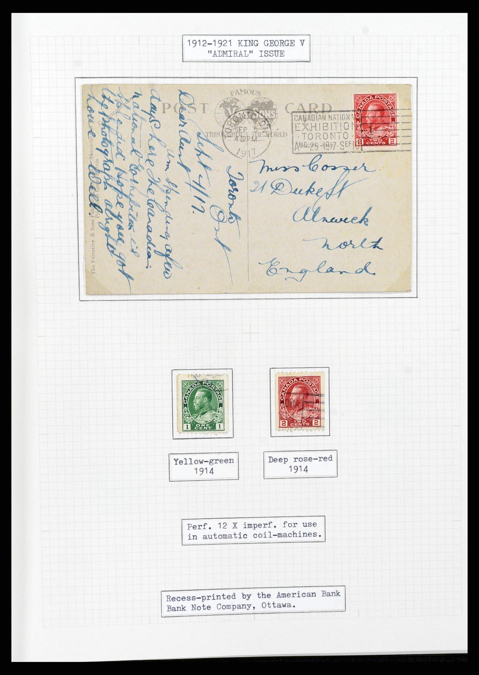 38293 0018 - Postzegelverzameling 38293 Canada 1852-1967.