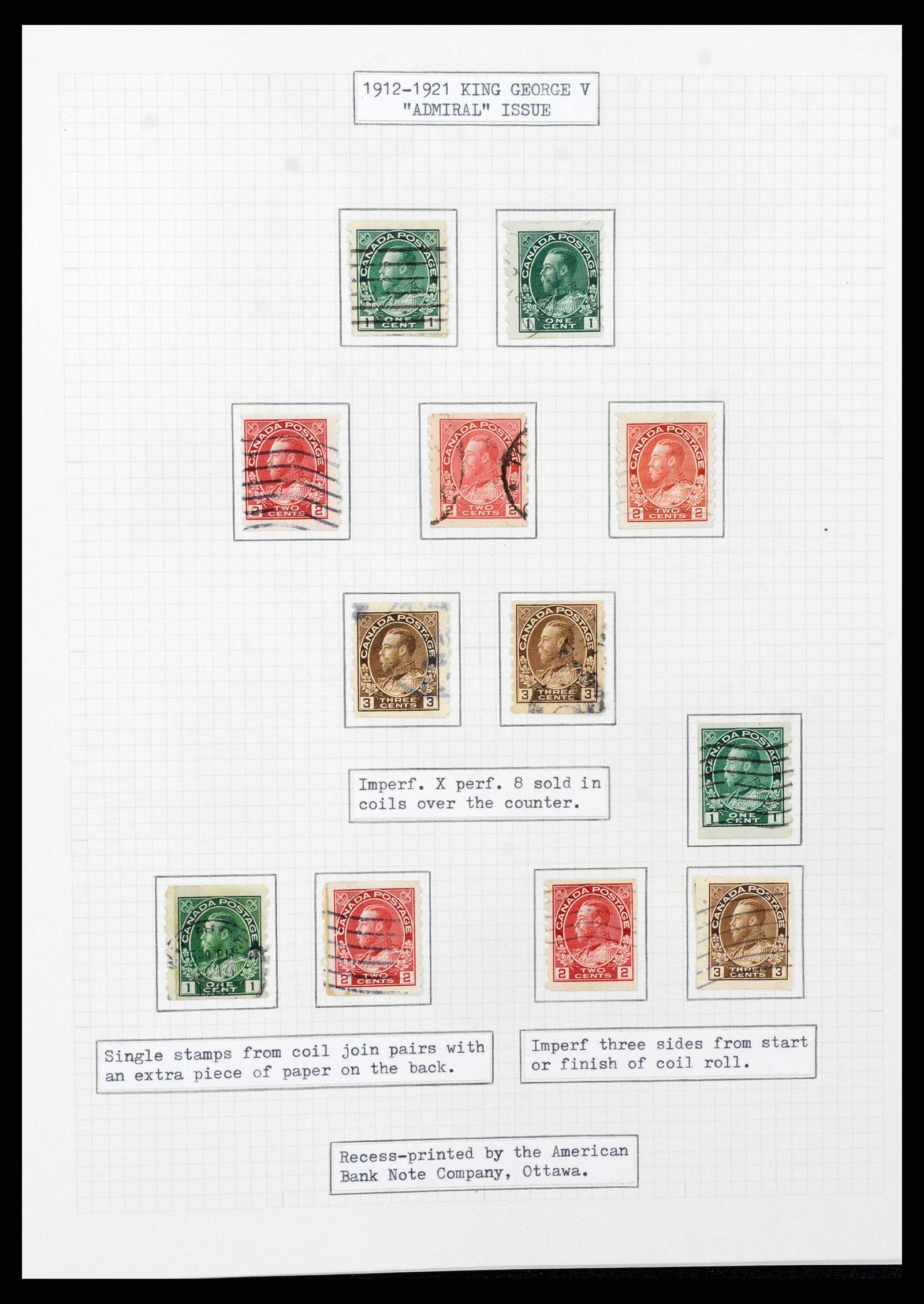 38293 0019 - Postzegelverzameling 38293 Canada 1852-1967.