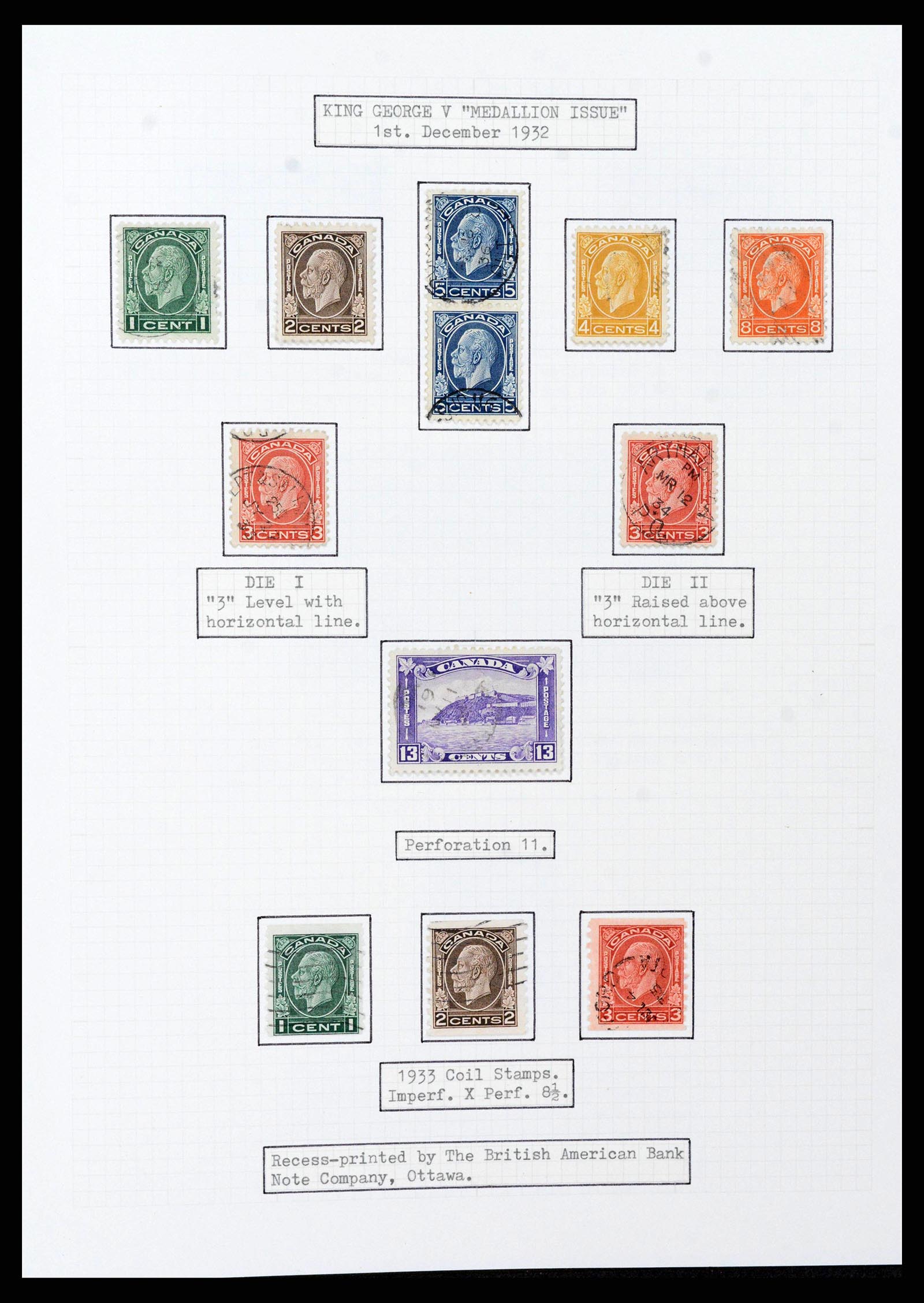 38293 0026 - Stamp collection 38293 Canada 1852-1967.