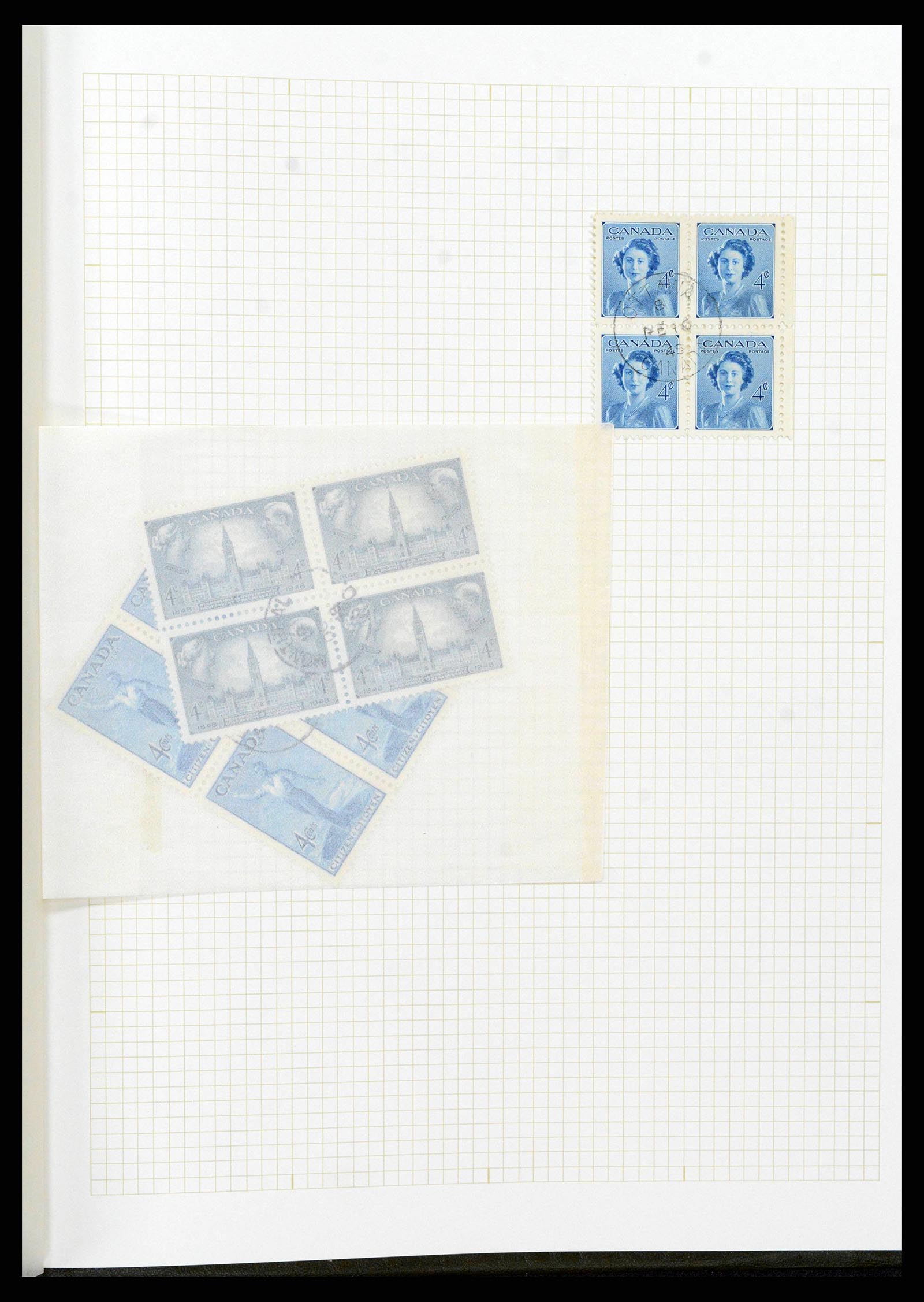 38293 0052 - Stamp collection 38293 Canada 1852-1967.