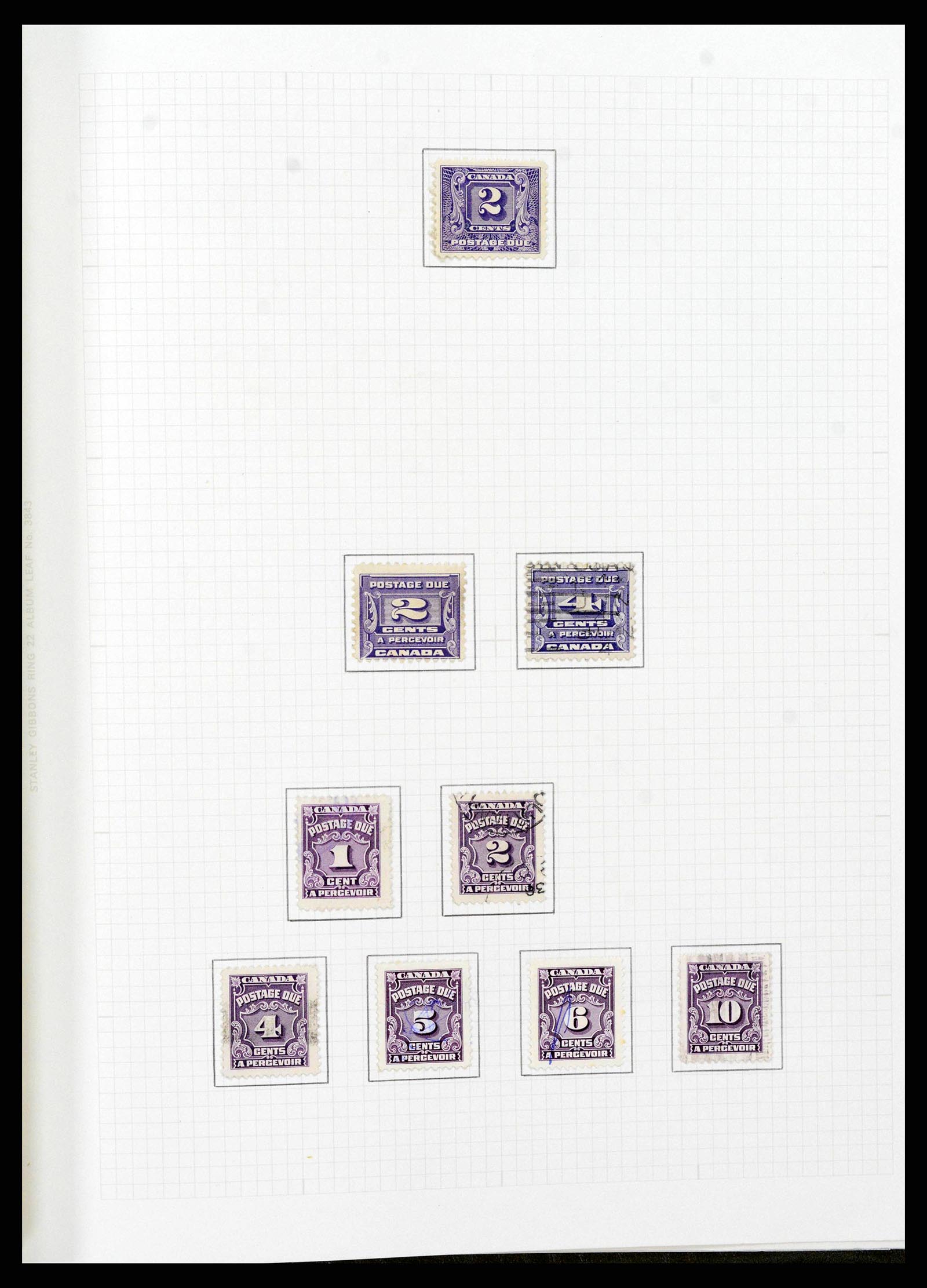 38293 0056 - Stamp collection 38293 Canada 1852-1967.