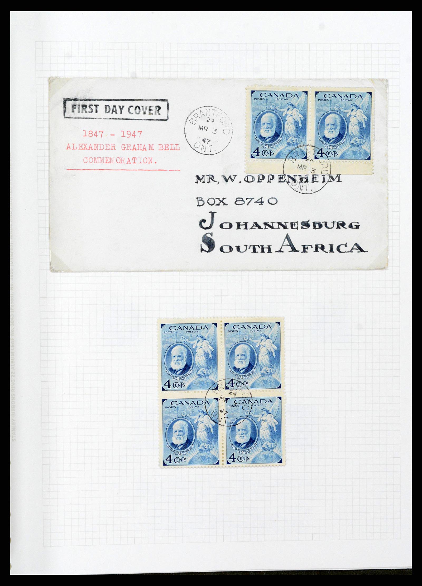 38293 0058 - Stamp collection 38293 Canada 1852-1967.