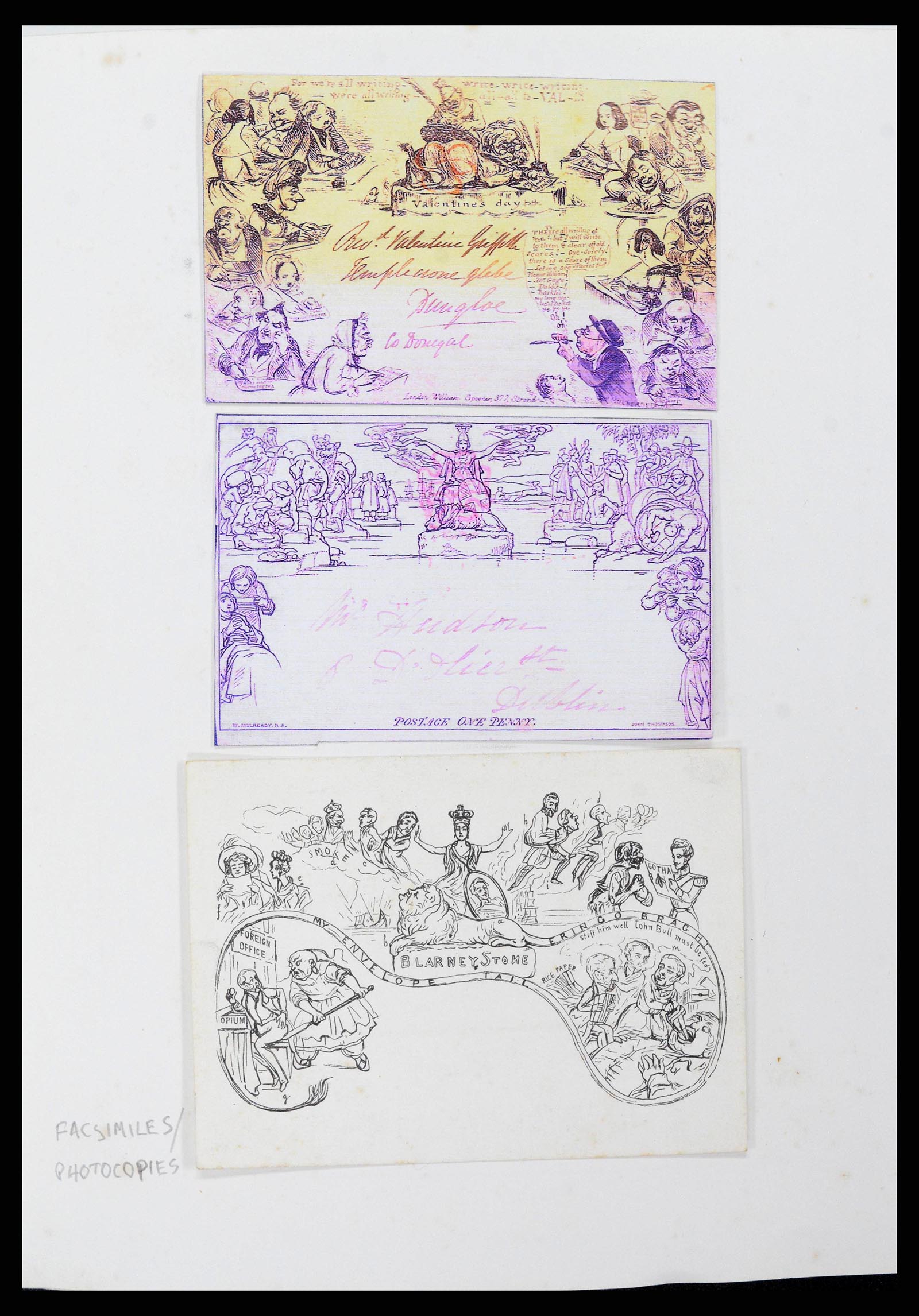 38295 0003 - Stamp collection 38295 Ireland overprints specialised 1922-1935.