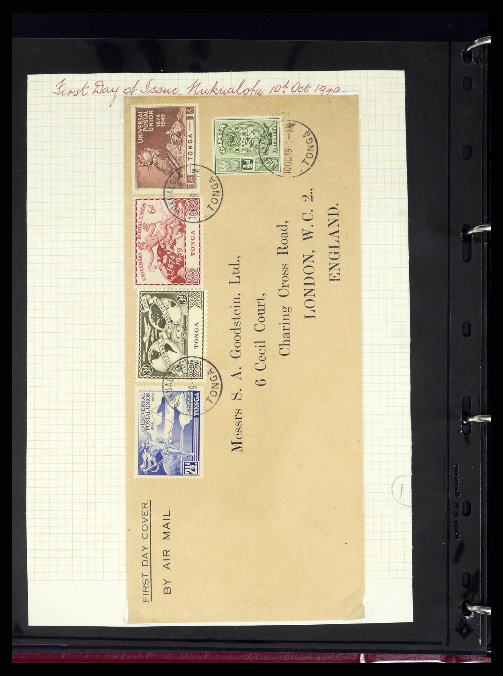 38296 0017 - Stamp collection 38296 Tonga 1920-1977.