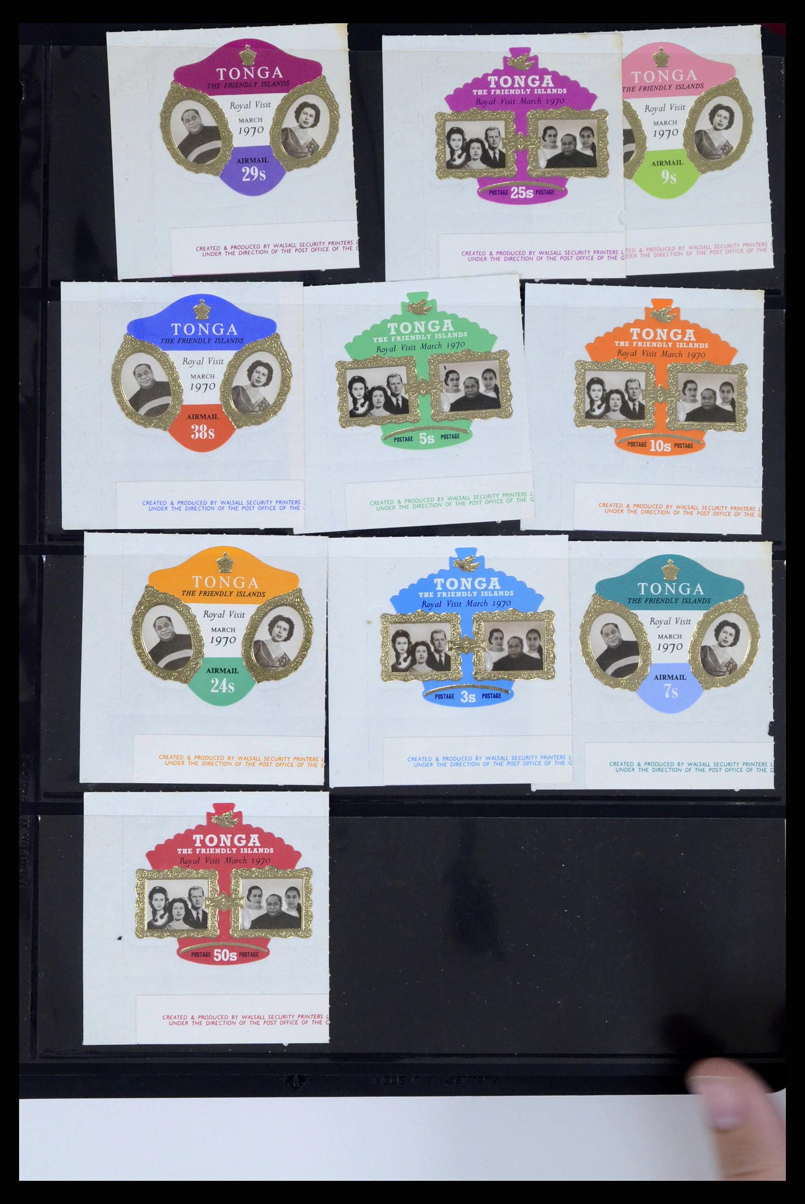 38296 0018 - Stamp collection 38296 Tonga 1920-1977.