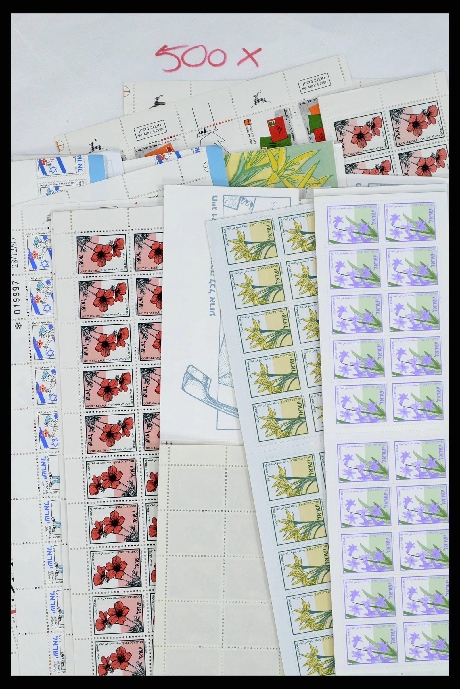 38303 0006 - Postzegelverzameling 38303 Israël nominaal.