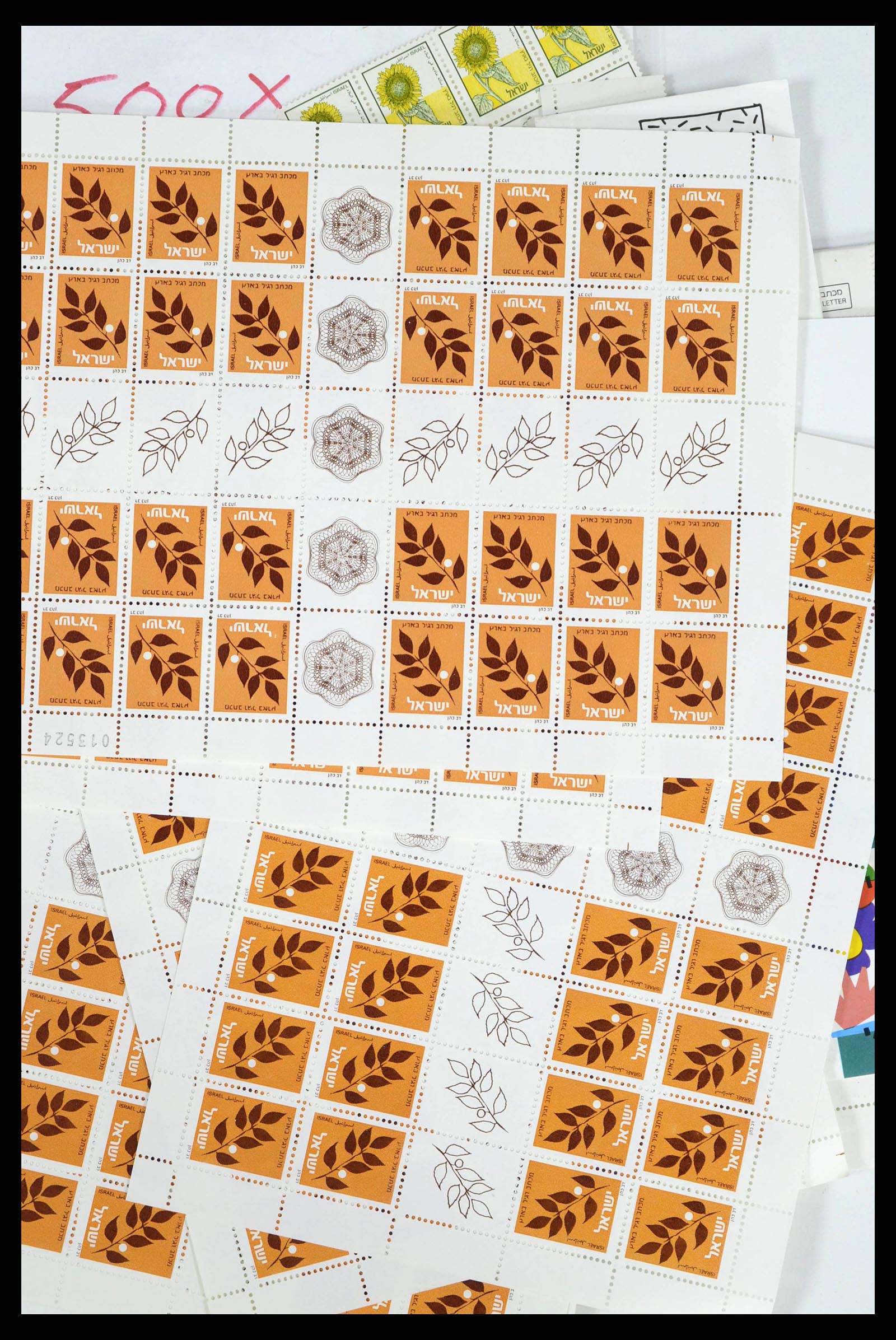38303 0022 - Postzegelverzameling 38303 Israël nominaal.