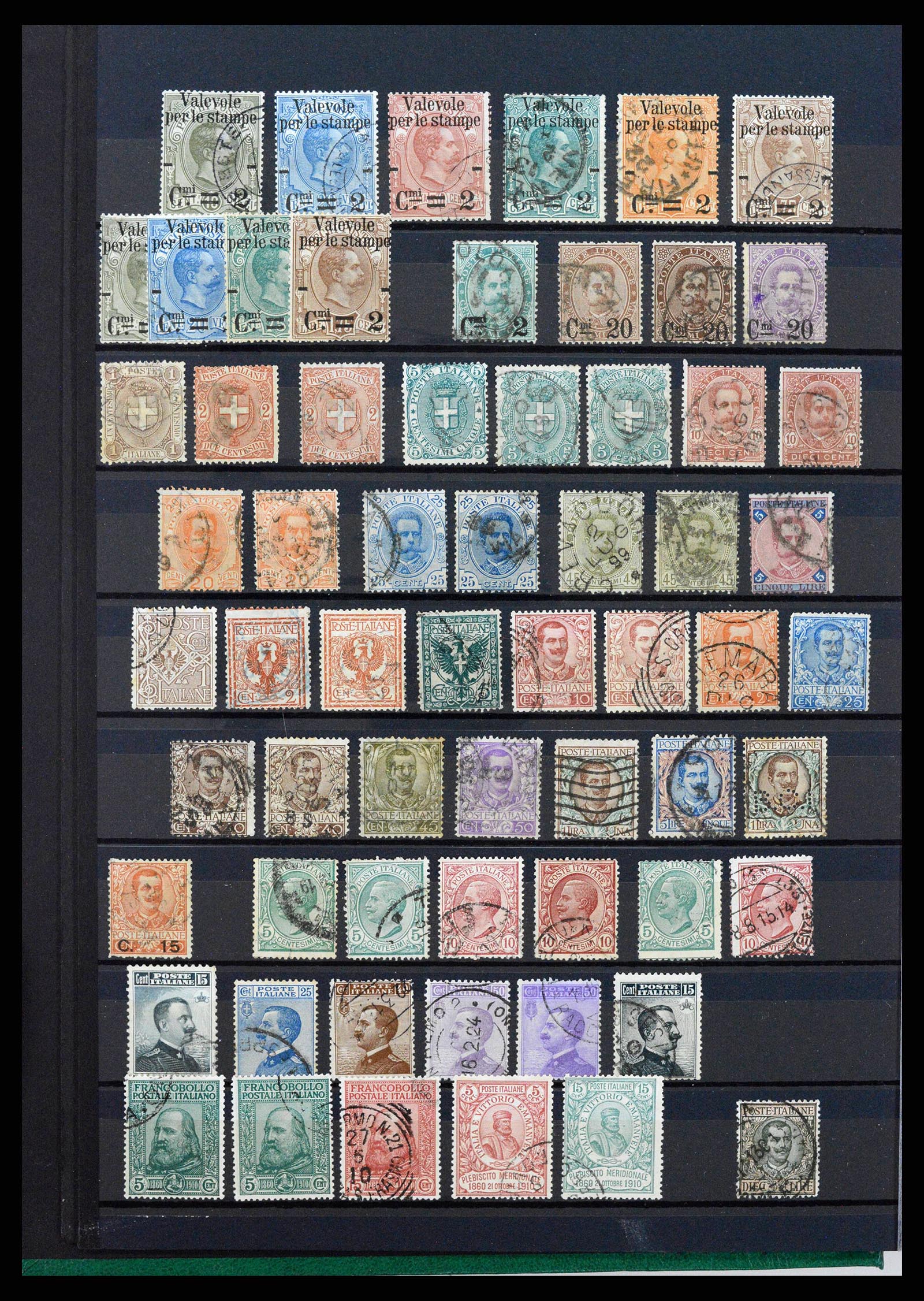 38304 0003 - Postzegelverzameling 38304 Italië 1862-1945.