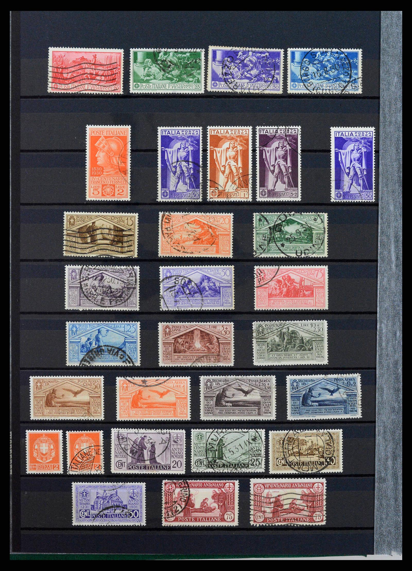 38304 0008 - Postzegelverzameling 38304 Italië 1862-1945.
