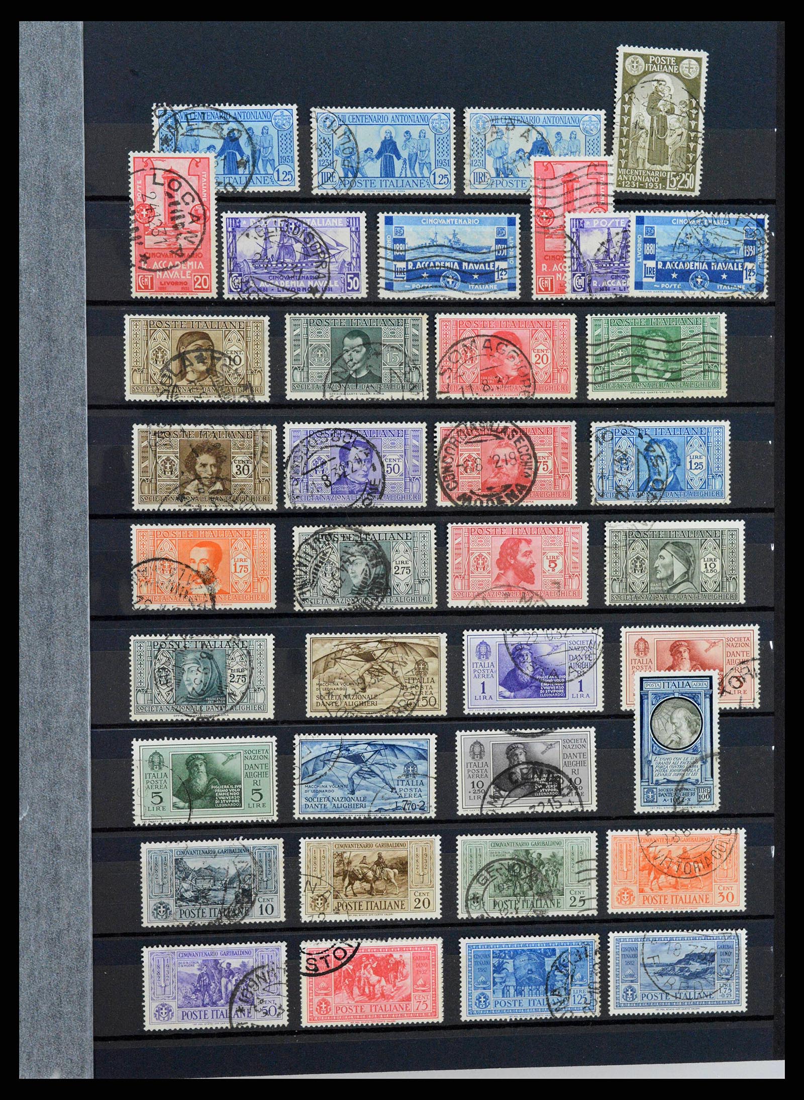 38304 0009 - Postzegelverzameling 38304 Italië 1862-1945.