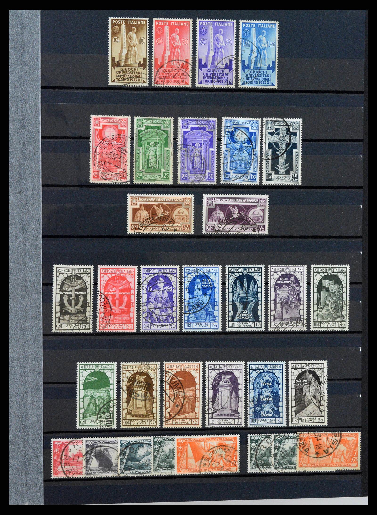 38304 0010 - Postzegelverzameling 38304 Italië 1862-1945.