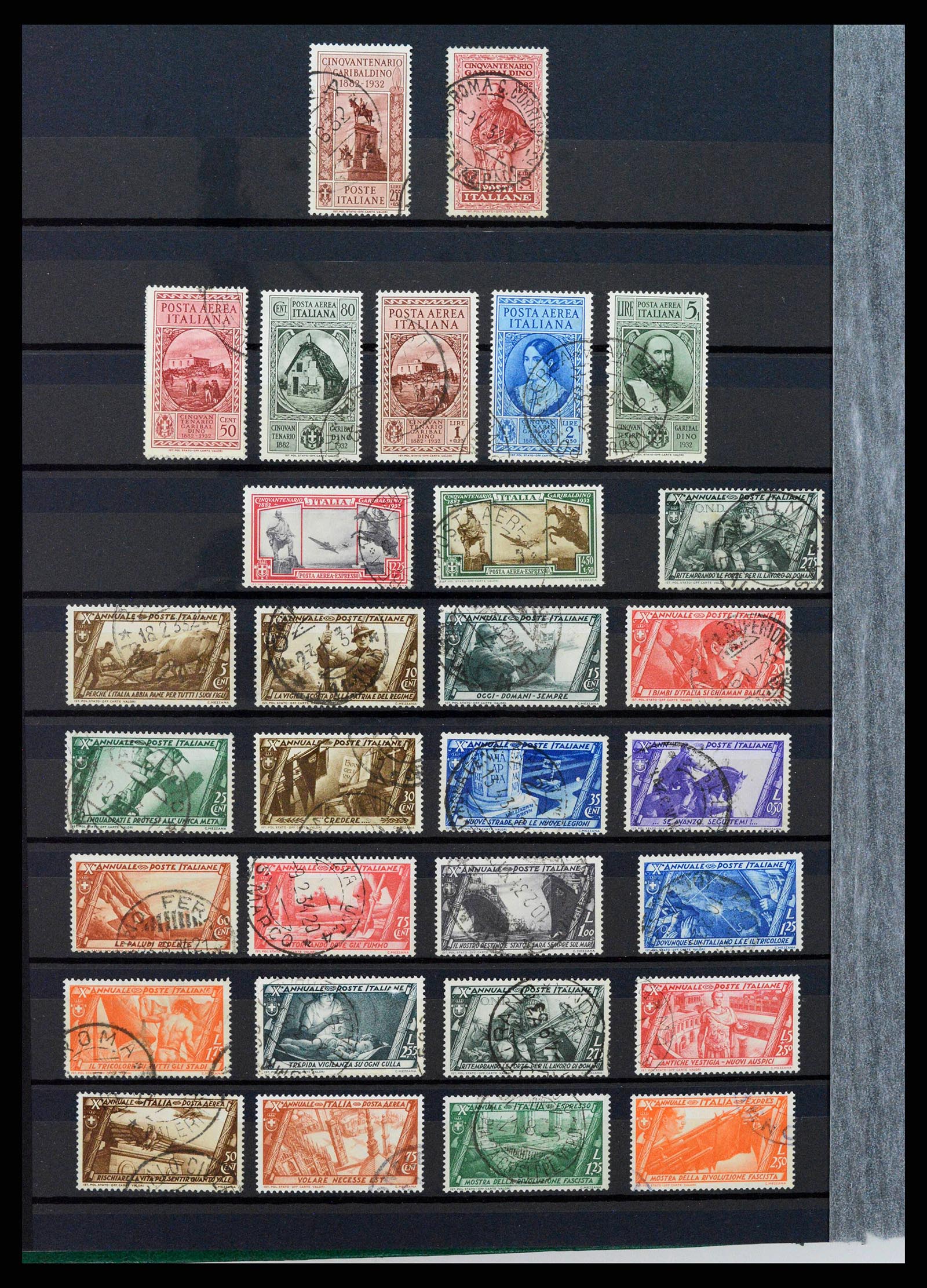 38304 0011 - Postzegelverzameling 38304 Italië 1862-1945.