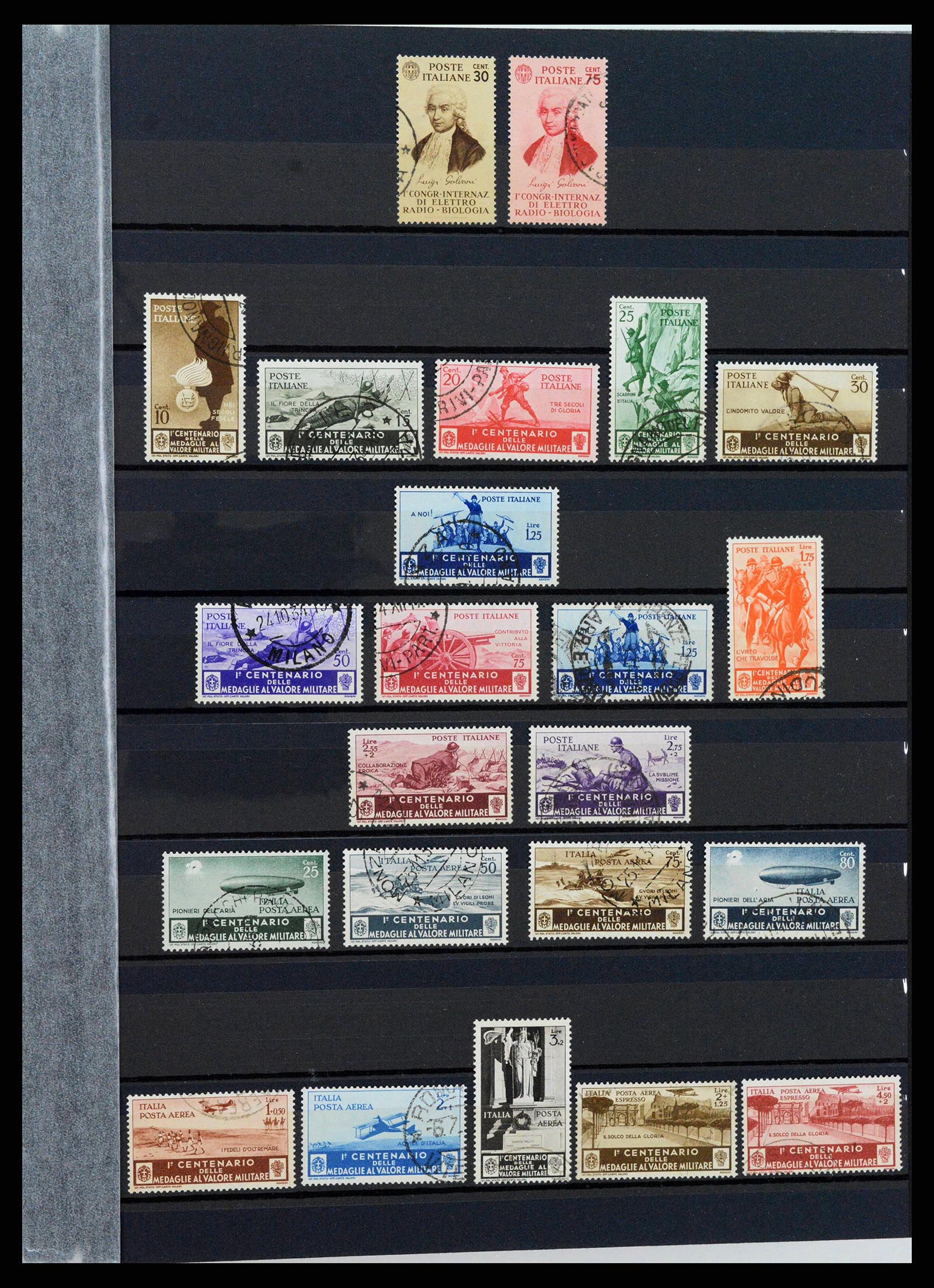 38304 0013 - Postzegelverzameling 38304 Italië 1862-1945.