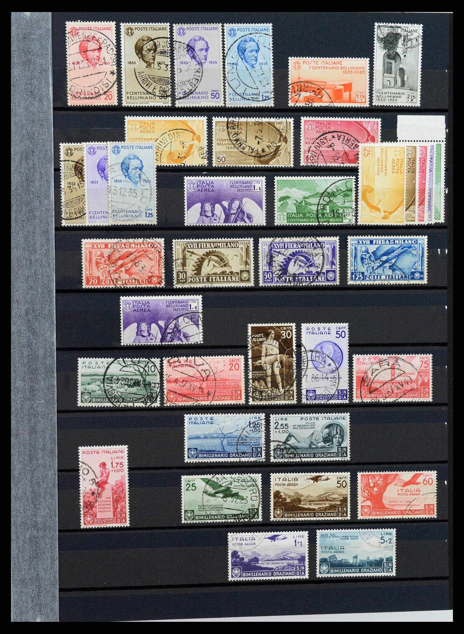 38304 0014 - Postzegelverzameling 38304 Italië 1862-1945.