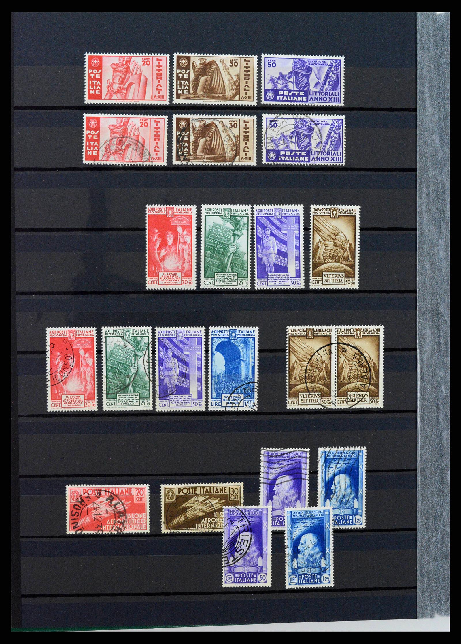 38304 0015 - Postzegelverzameling 38304 Italië 1862-1945.