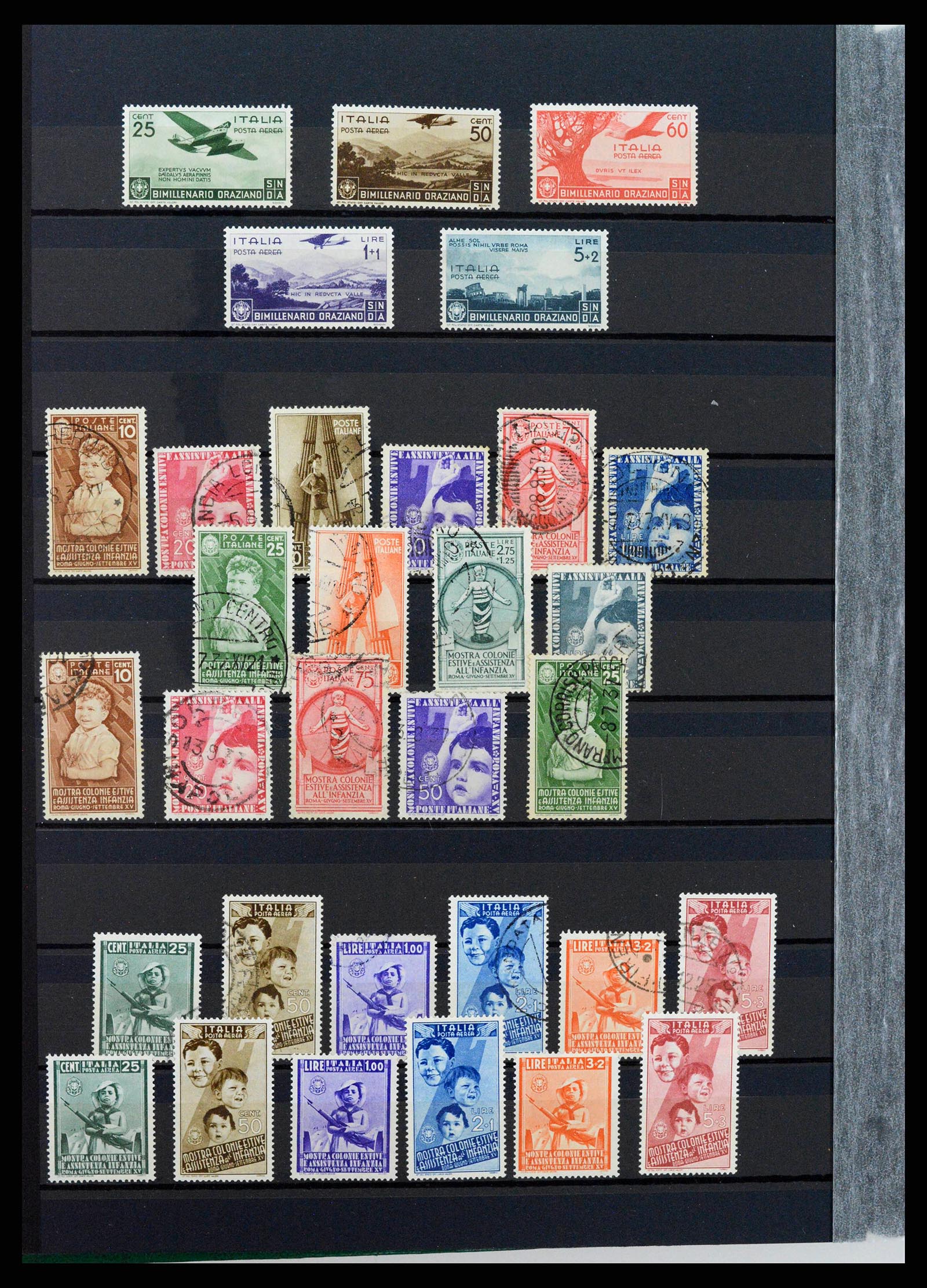 38304 0016 - Postzegelverzameling 38304 Italië 1862-1945.