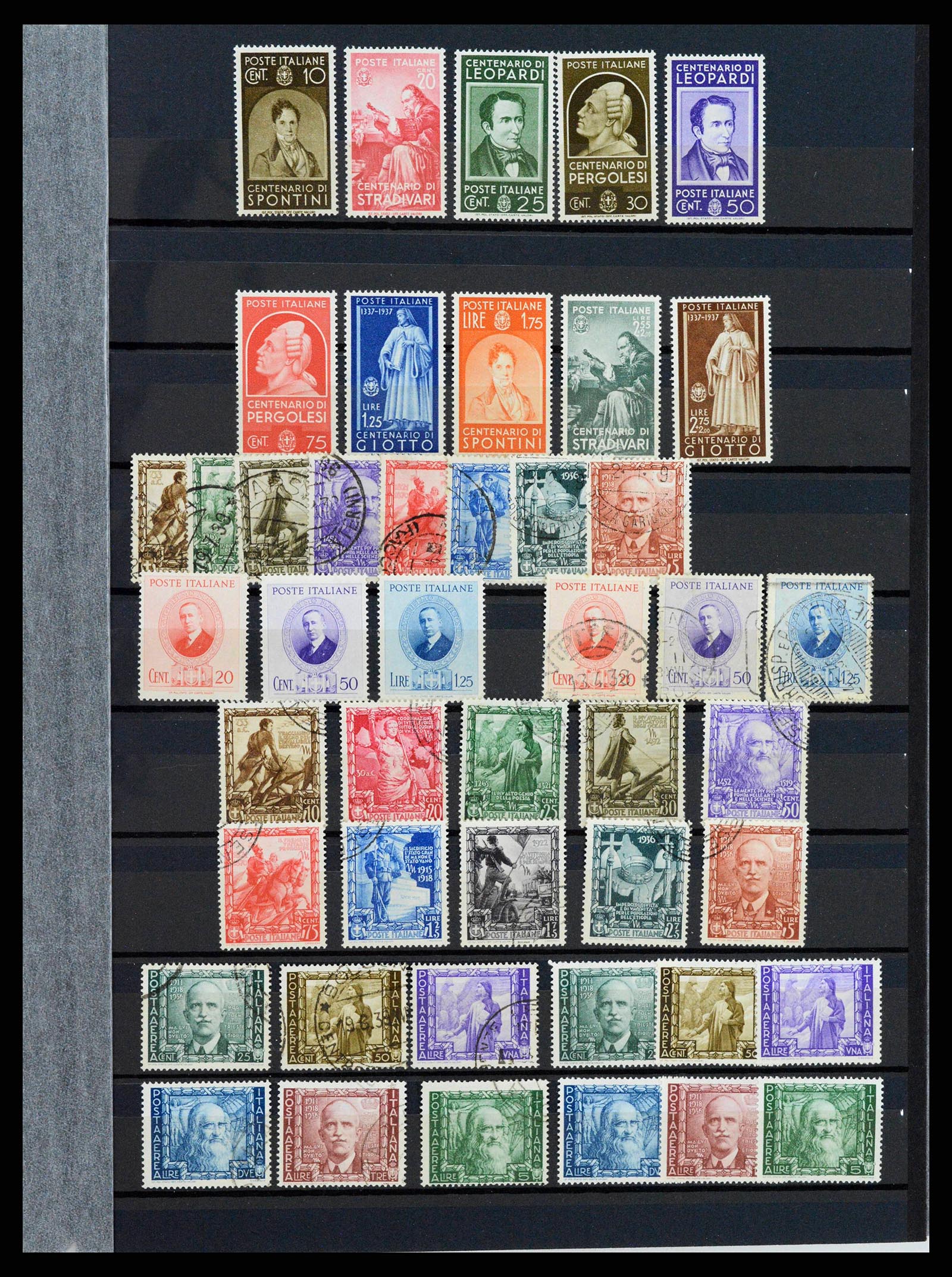 38304 0018 - Postzegelverzameling 38304 Italië 1862-1945.