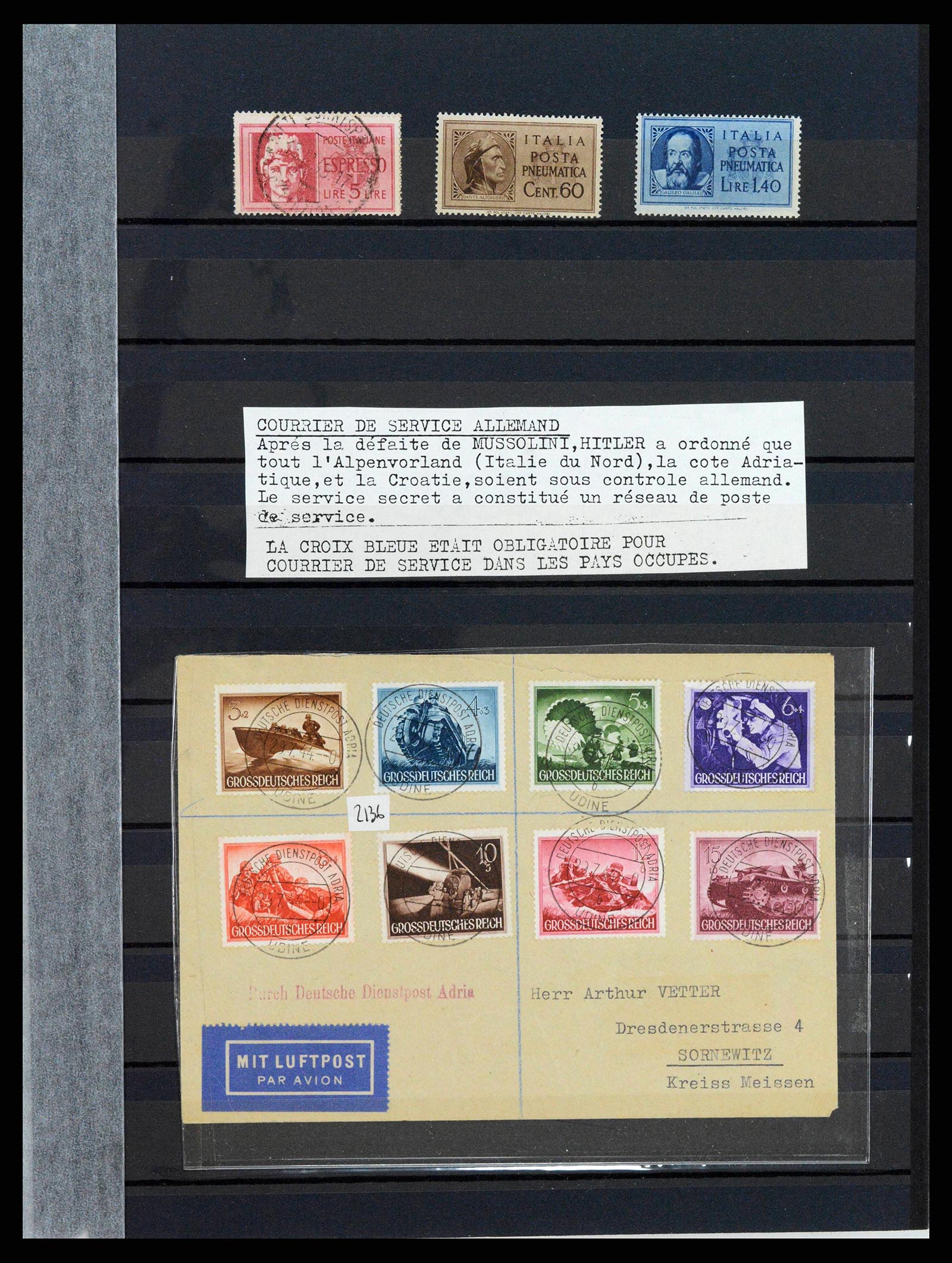 38304 0025 - Stamp collection 38304 Italy 1862-1945.