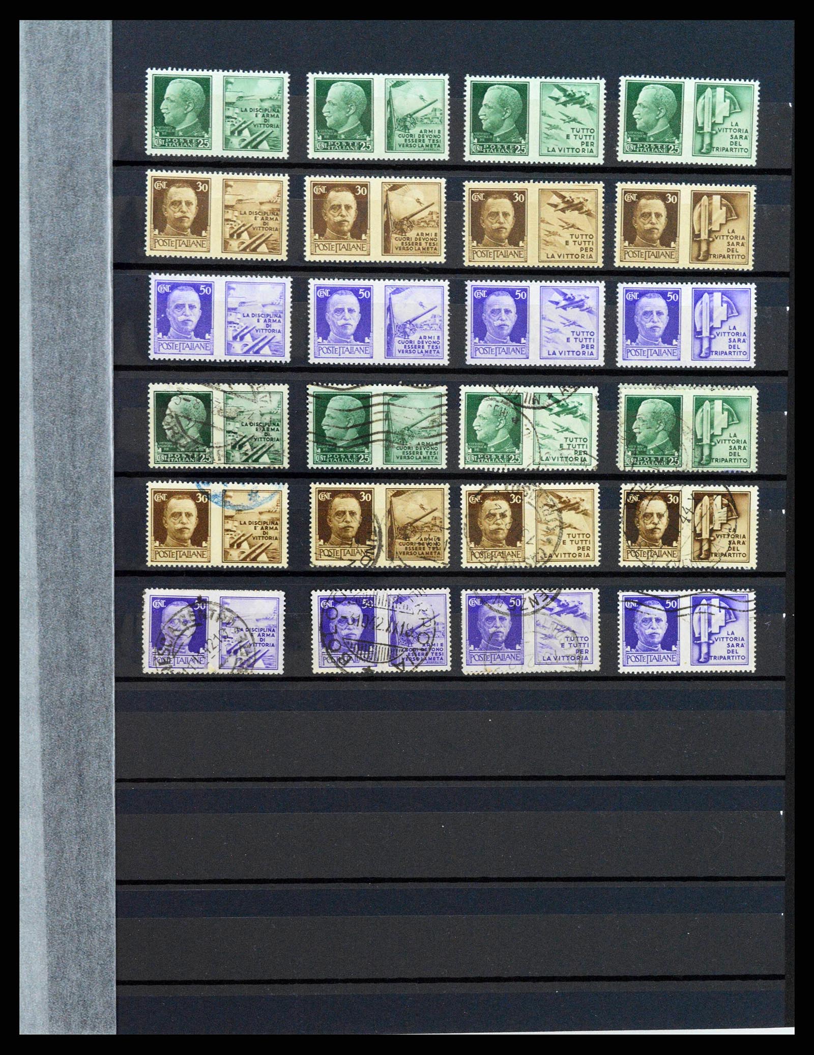 38304 0030 - Stamp collection 38304 Italy 1862-1945.