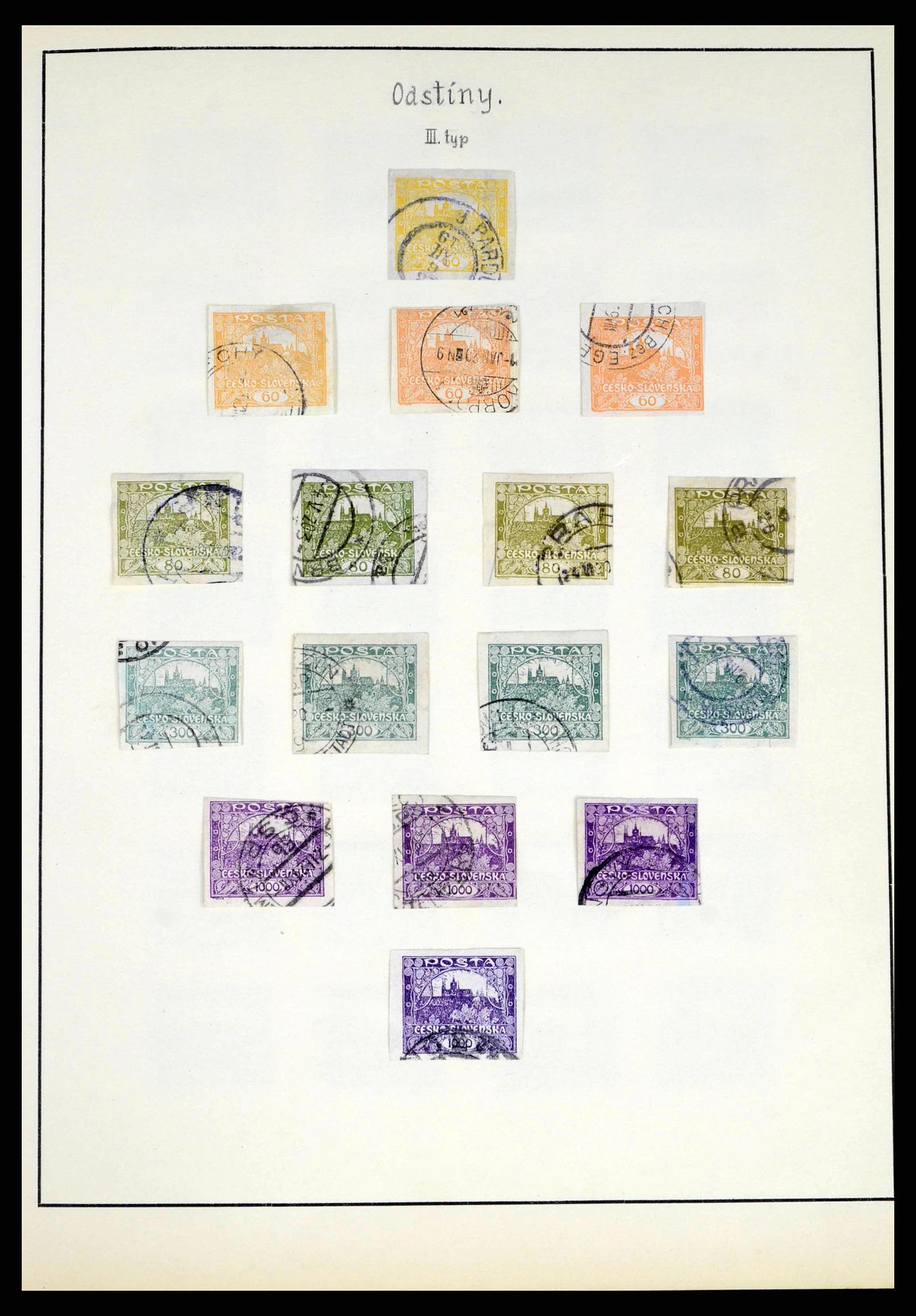 38306 0005 - Postzegelverzameling 38306 Tsjechoslowakije 1918-1943.