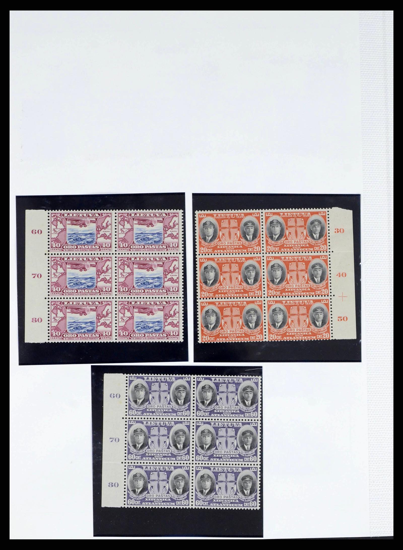 38312 0023 - Stamp collection 38312 Lithuania and Middle Lithuania 1916-1942.