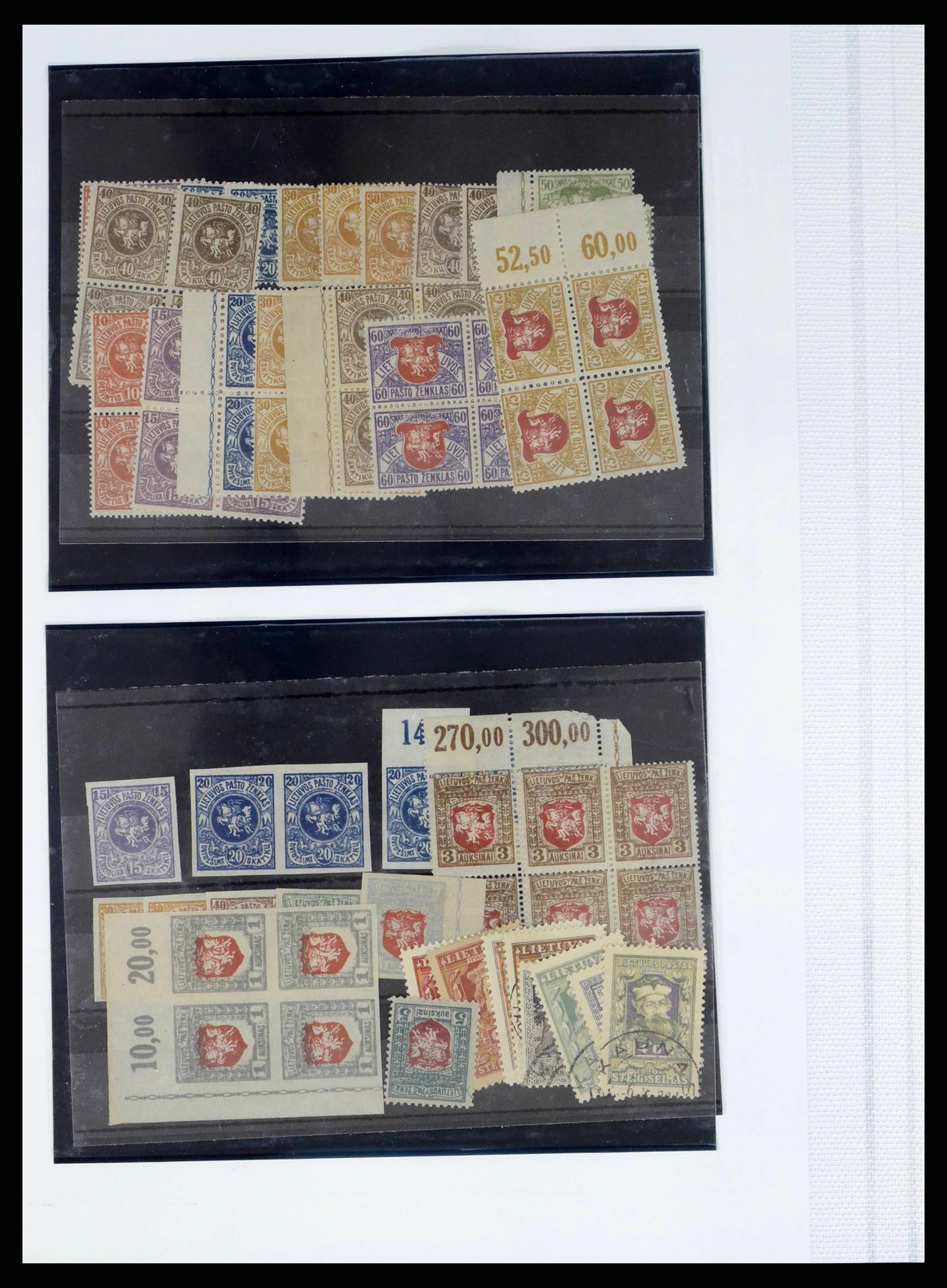 38312 0034 - Stamp collection 38312 Lithuania and Middle Lithuania 1916-1942.