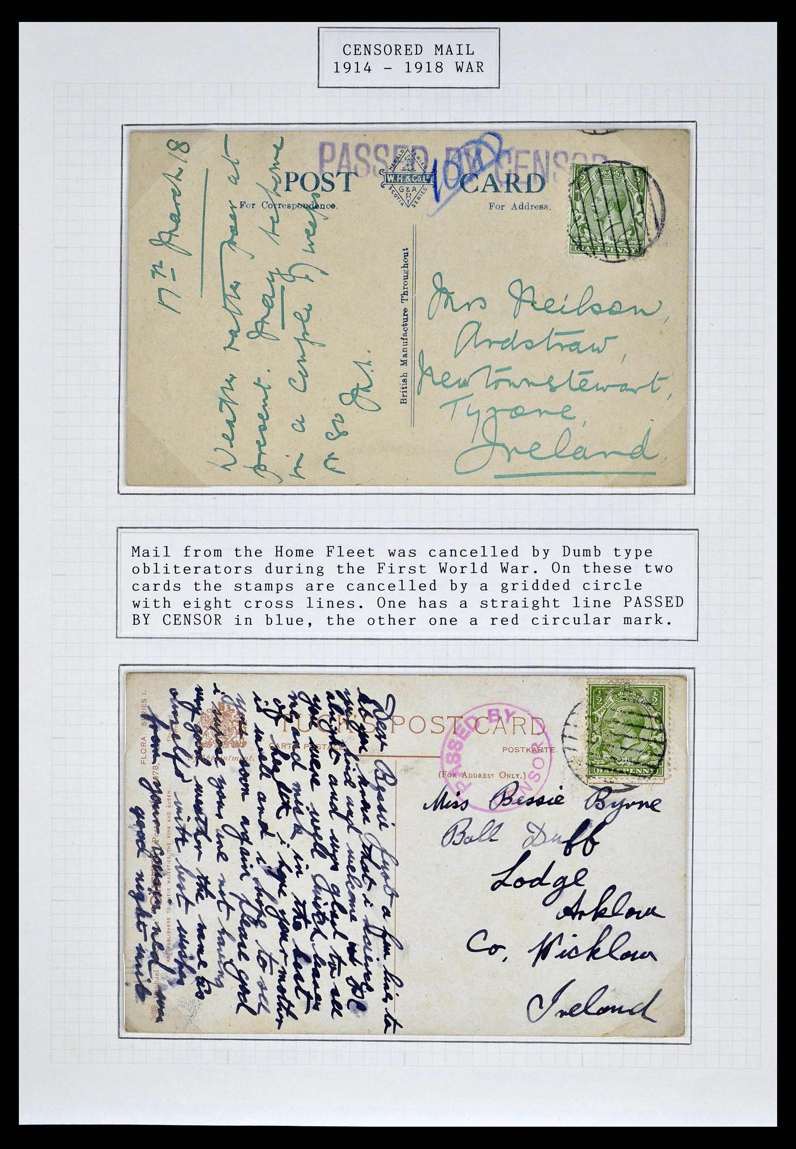 38314 0014 - Stamp collection 38314 Great Britain exhibition collection 1900-1968.