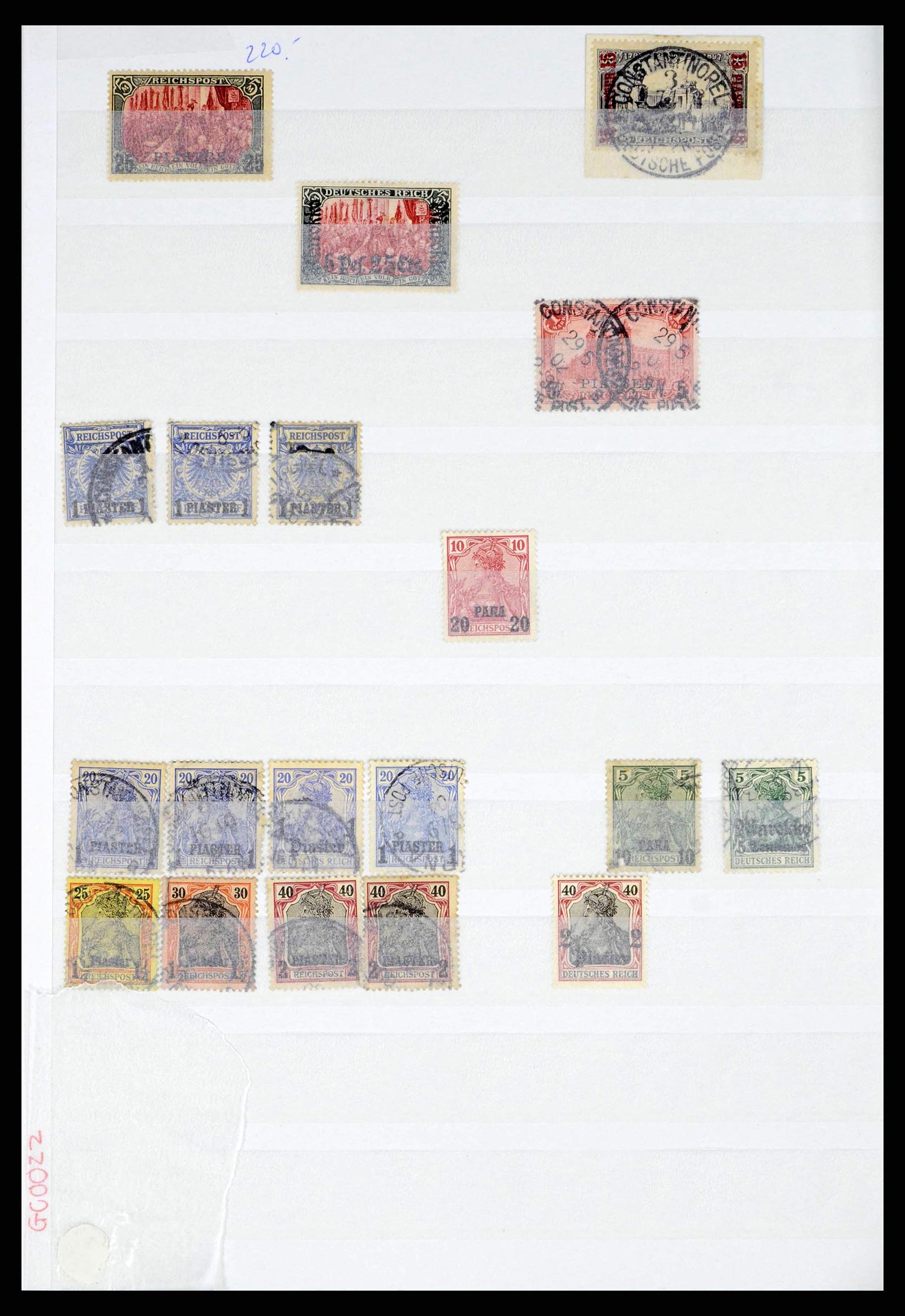 38315 0003 - Postzegelverzameling 38315 Duitse koloniën 1890-1919.