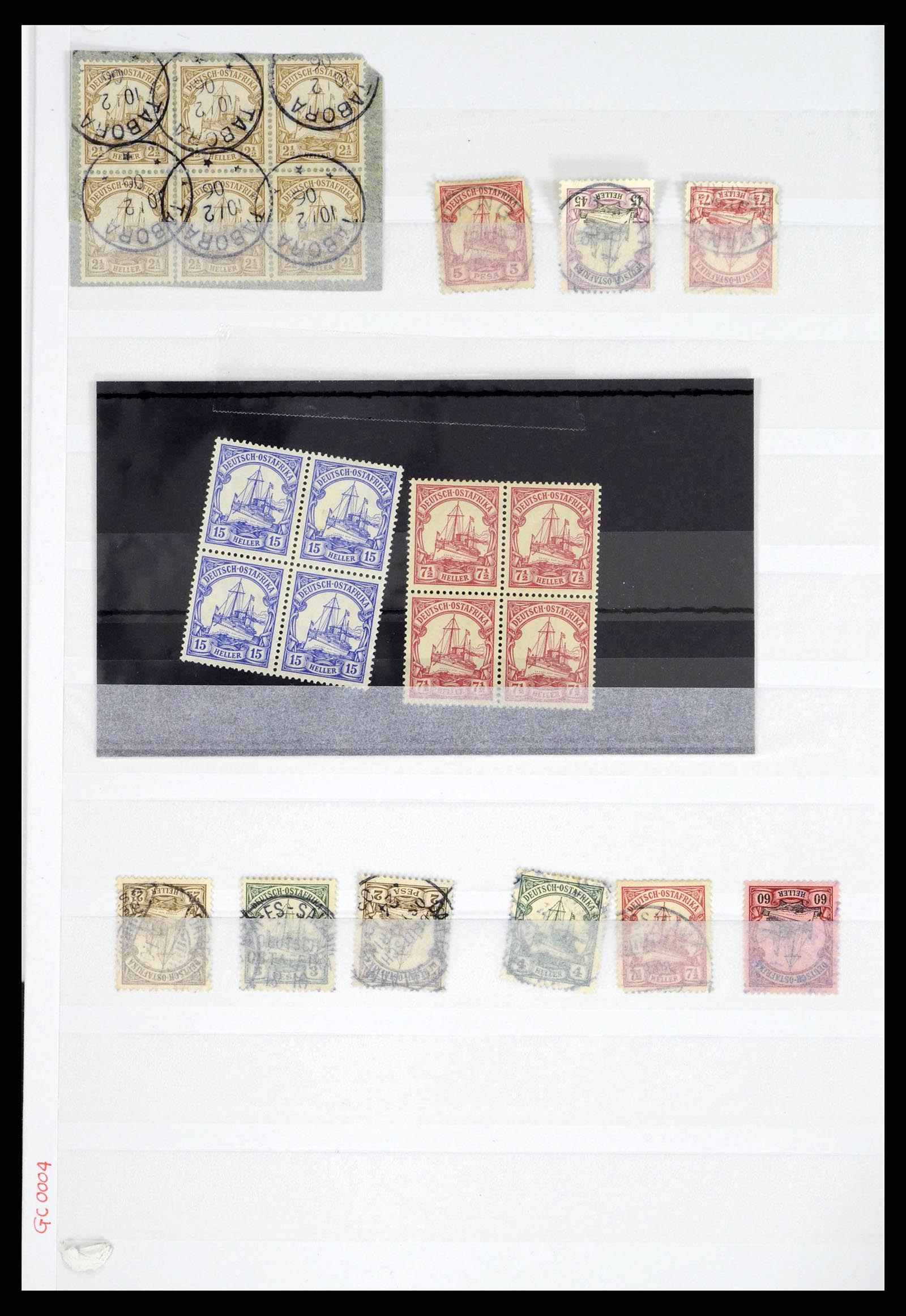 38315 0005 - Postzegelverzameling 38315 Duitse koloniën 1890-1919.