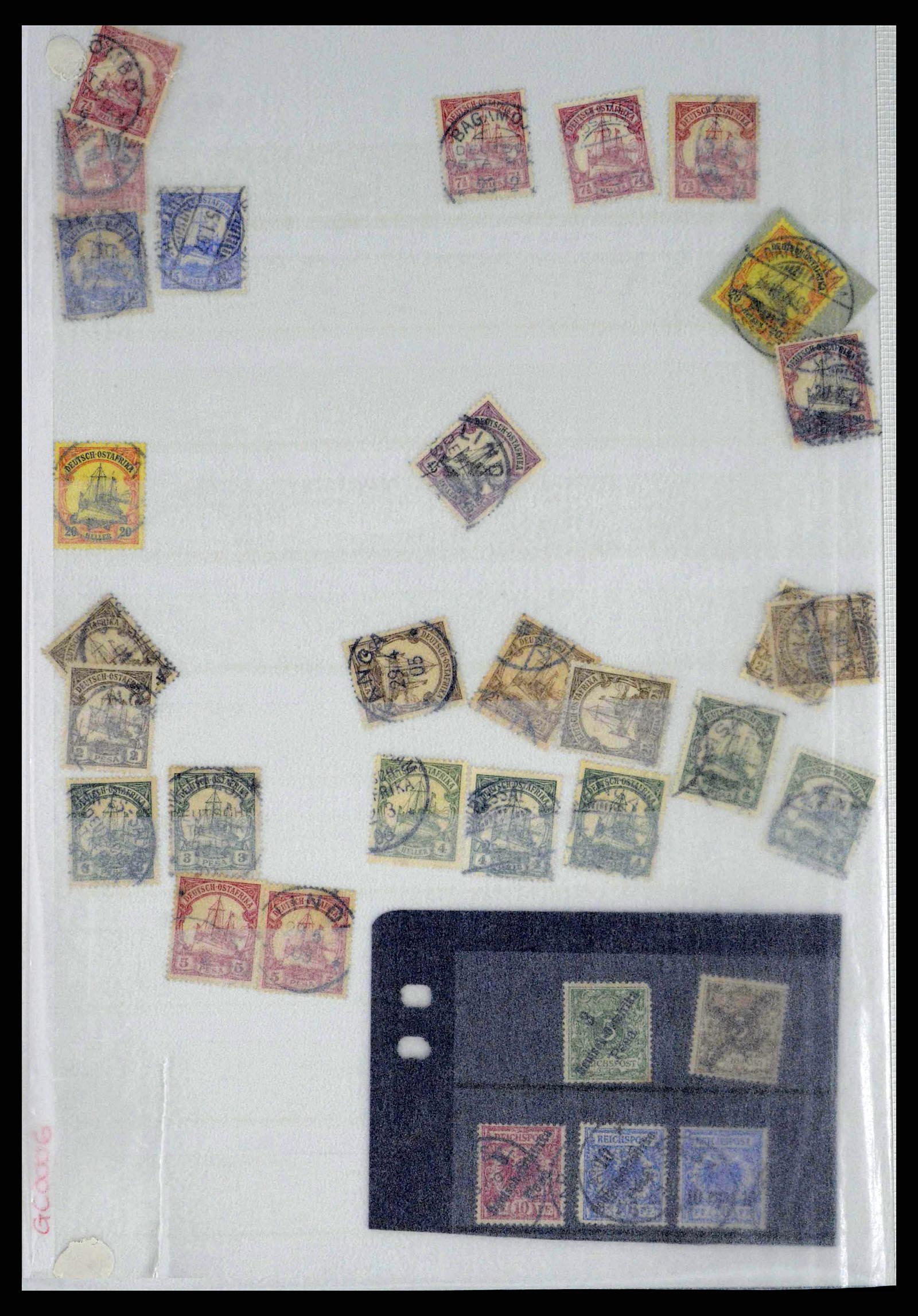 38315 0007 - Postzegelverzameling 38315 Duitse koloniën 1890-1919.