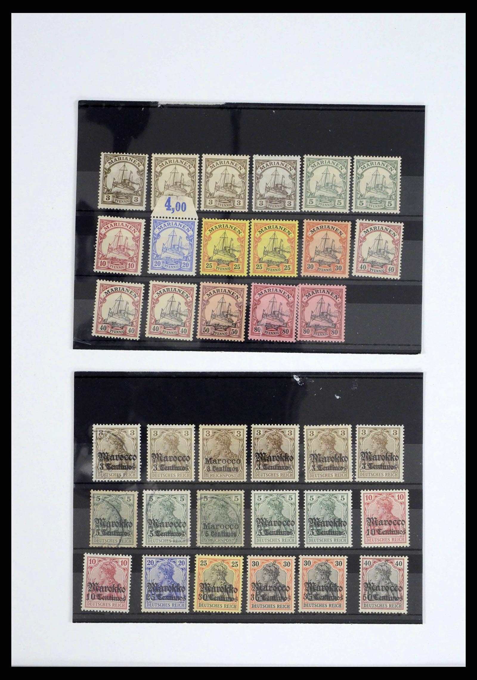 38315 0017 - Postzegelverzameling 38315 Duitse koloniën 1890-1919.