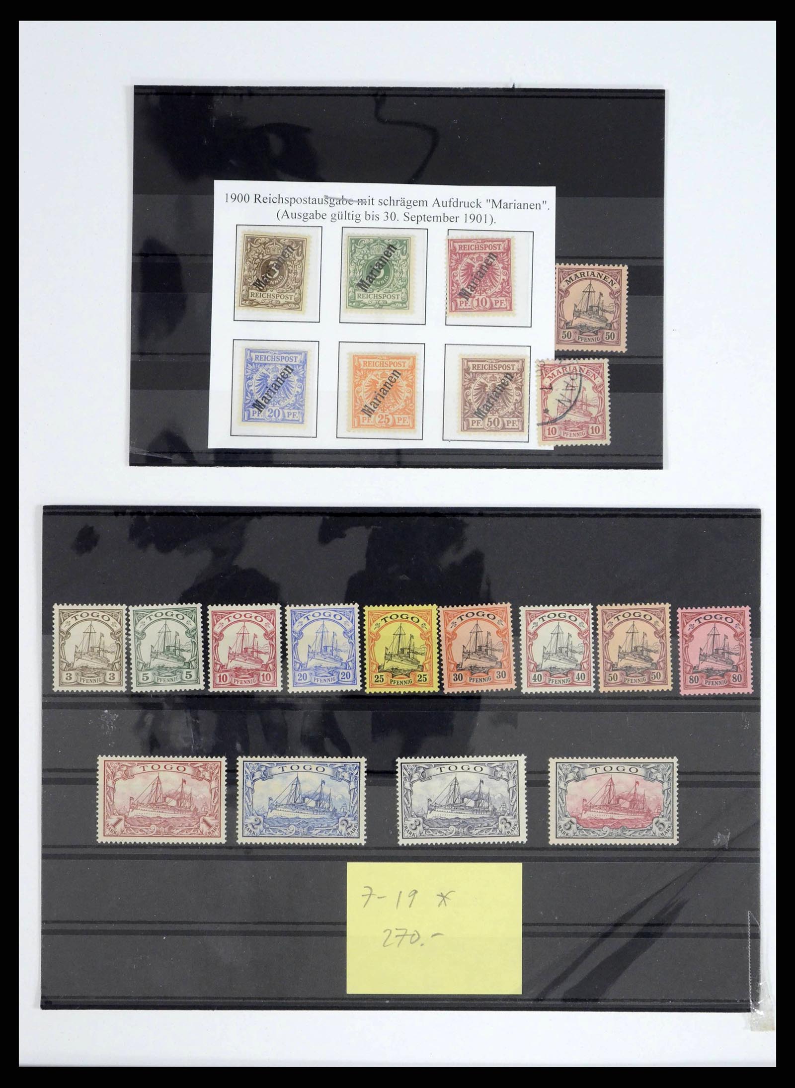 38315 0018 - Postzegelverzameling 38315 Duitse koloniën 1890-1919.