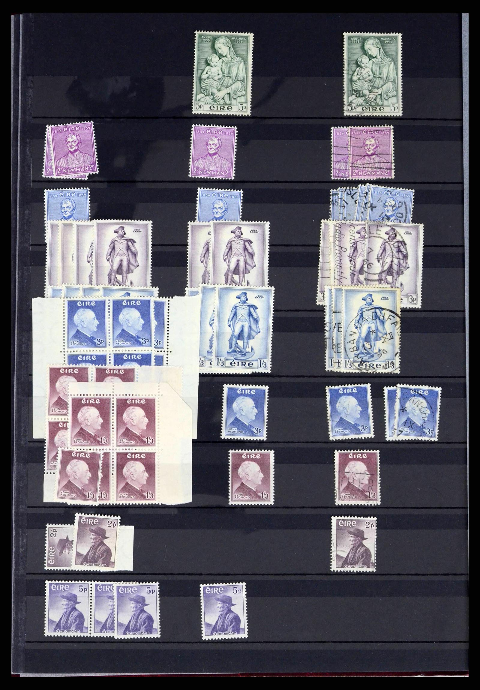 38317 0004 - Postzegelverzameling 38317 Ierland 1929-2003.