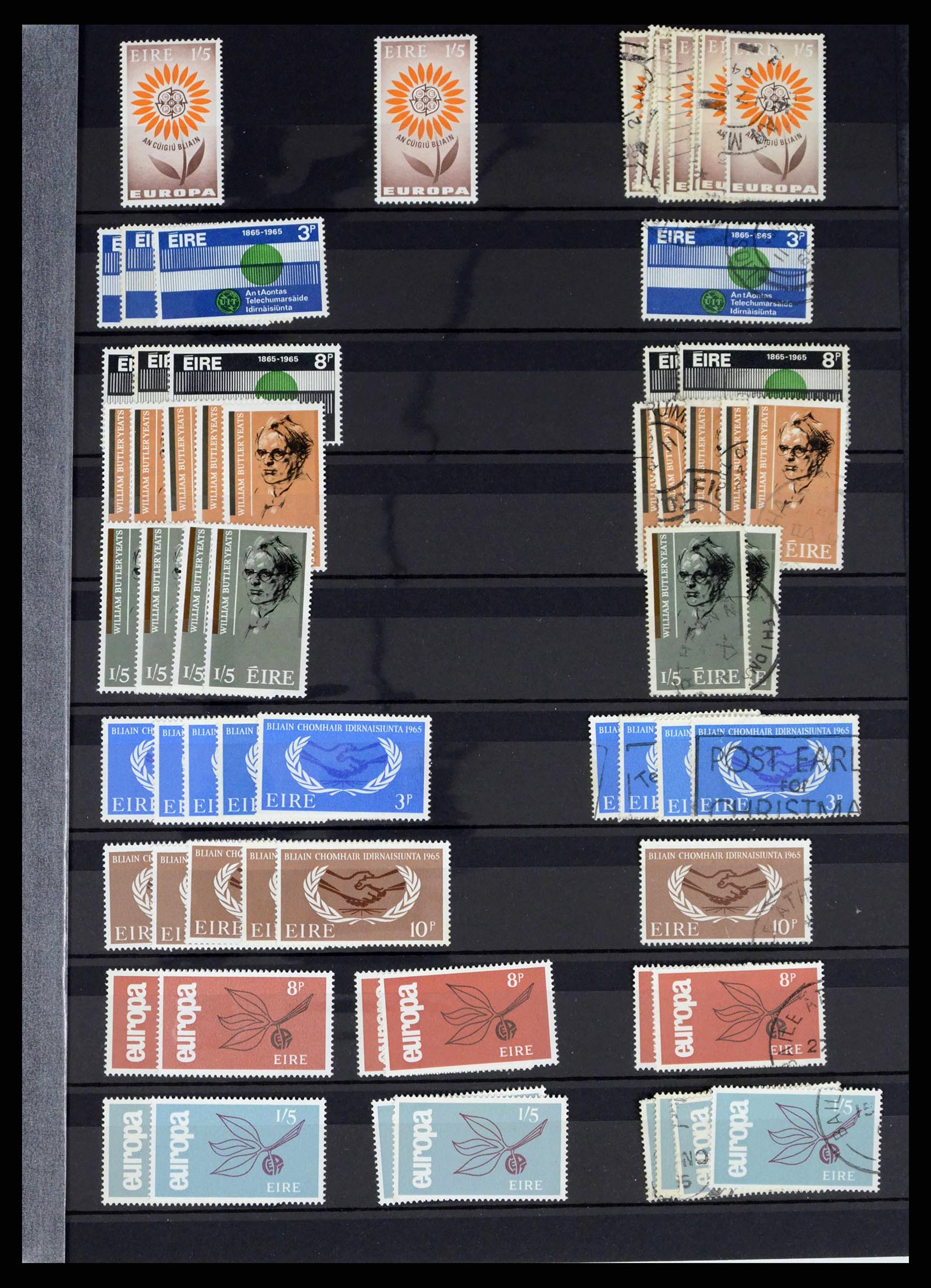 38317 0009 - Postzegelverzameling 38317 Ierland 1929-2003.