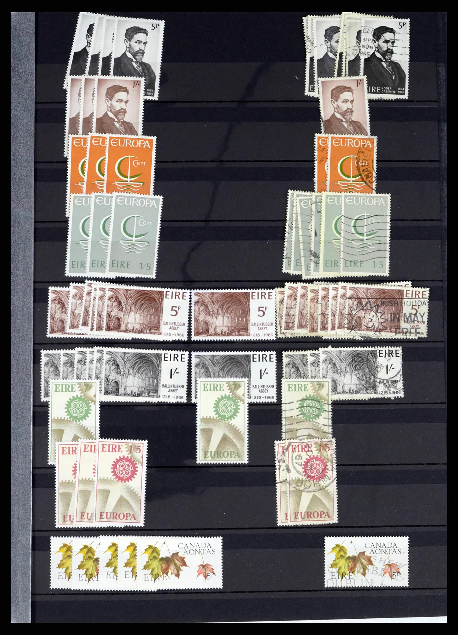 38317 0010 - Postzegelverzameling 38317 Ierland 1929-2003.