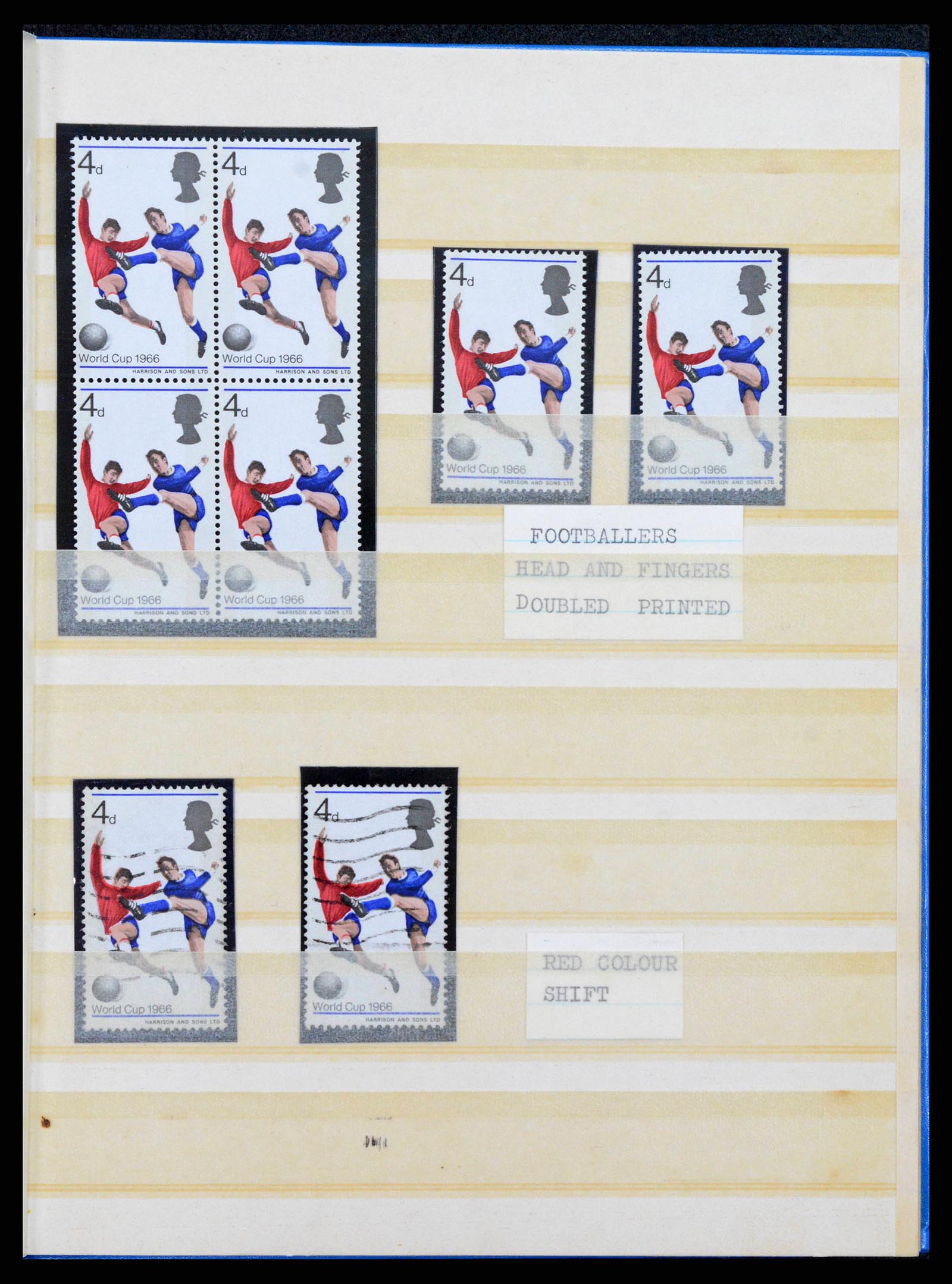 38318 0003 - Postzegelverzameling 38318 Engelse koloniën variëteiten 1900-1965.