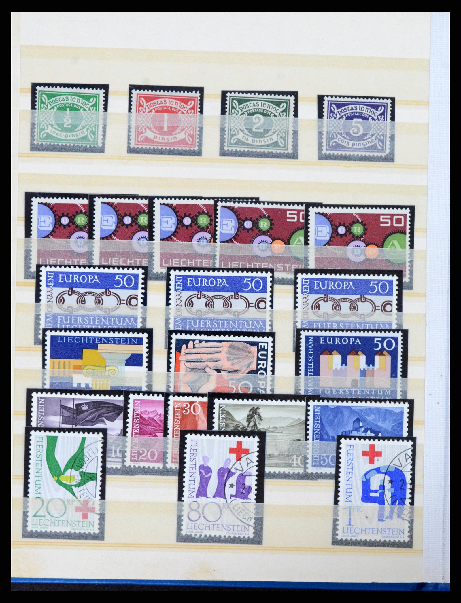 38318 0020 - Postzegelverzameling 38318 Engelse koloniën variëteiten 1900-1965.