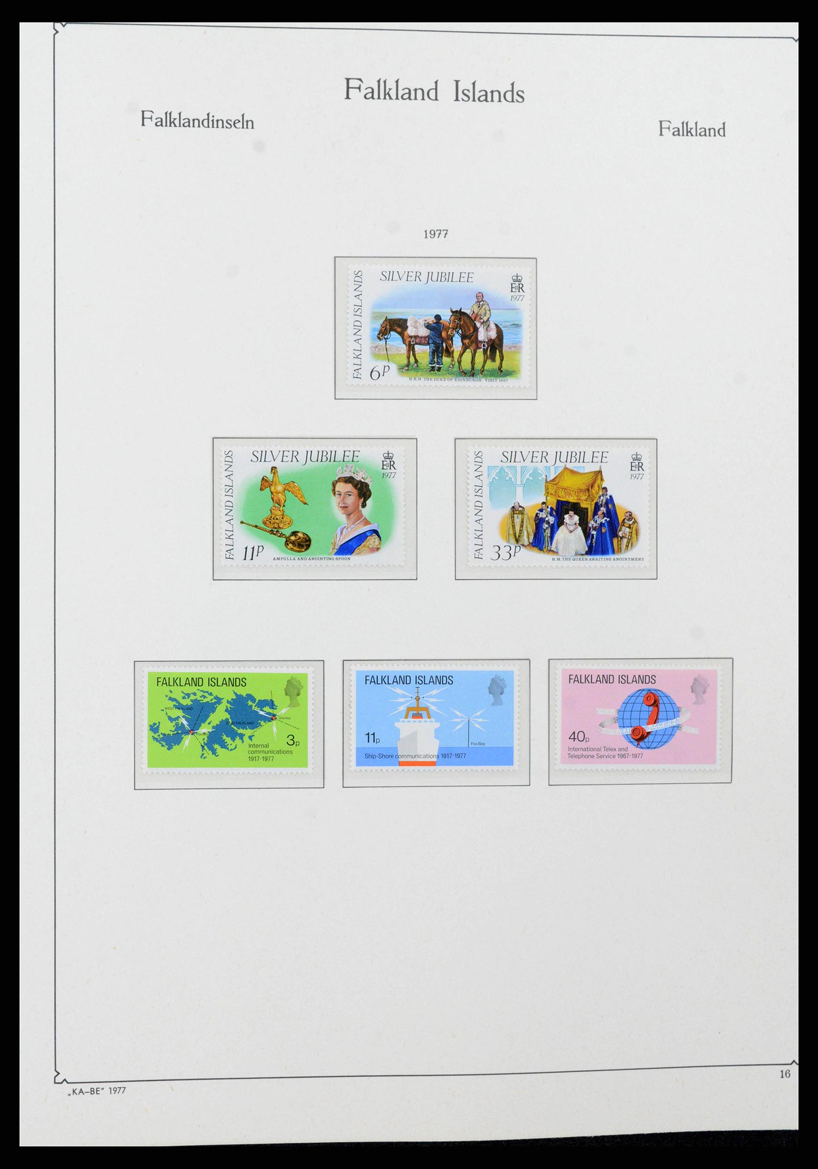 38319 0016 - Stamp collection 38319 Falkland Ìslands 1953-2019.