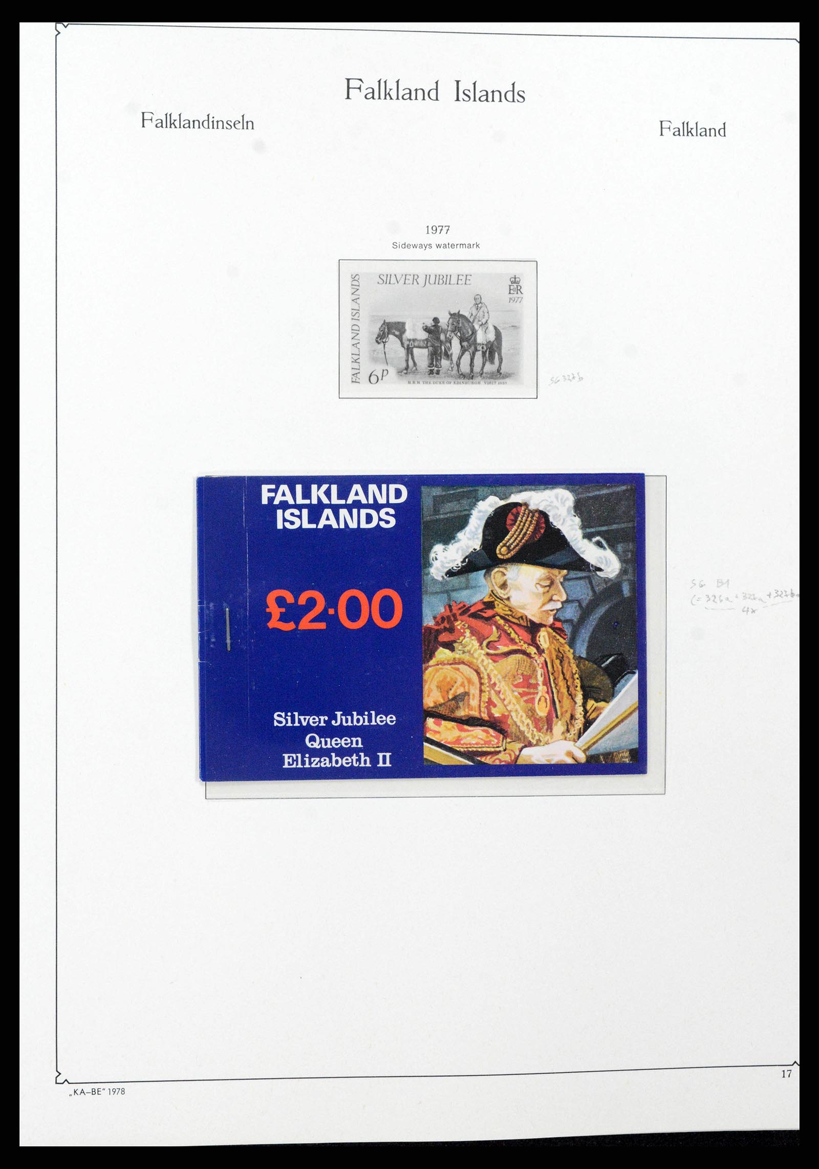 38319 0017 - Stamp collection 38319 Falkland Ìslands 1953-2019.