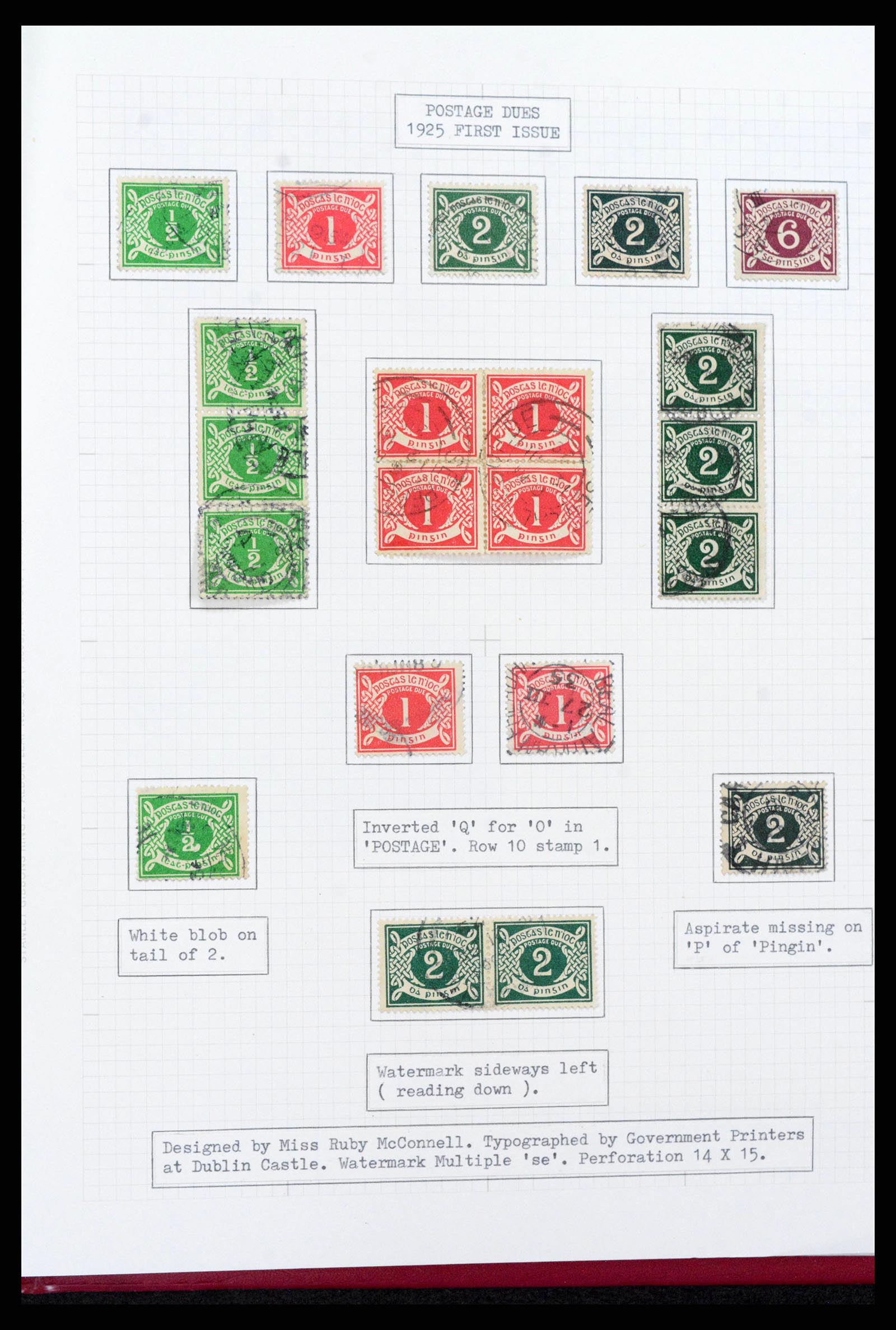 38320 0022 - Stamp collection 38320 Ireland 1922-1970.