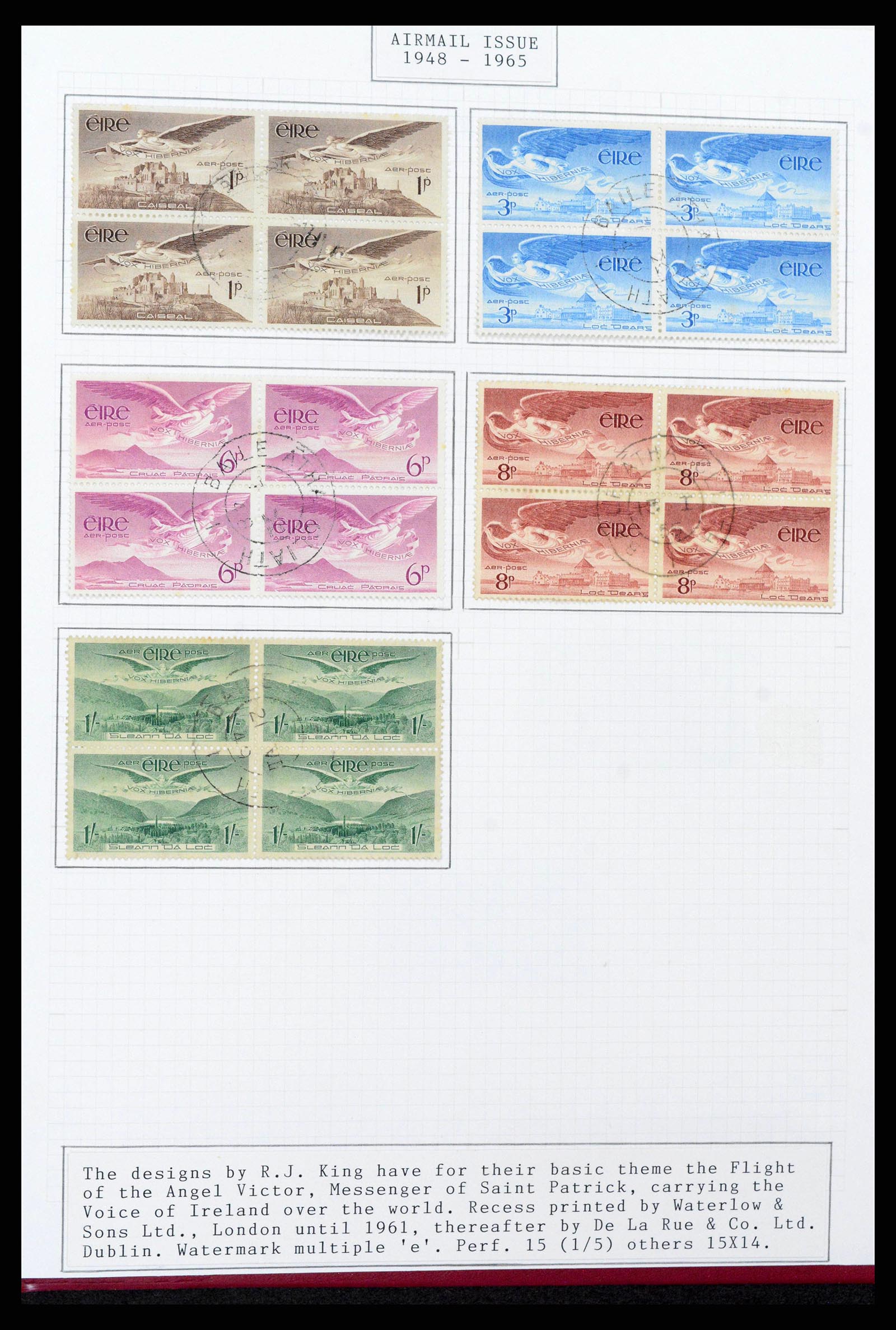 38320 0023 - Stamp collection 38320 Ireland 1922-1970.