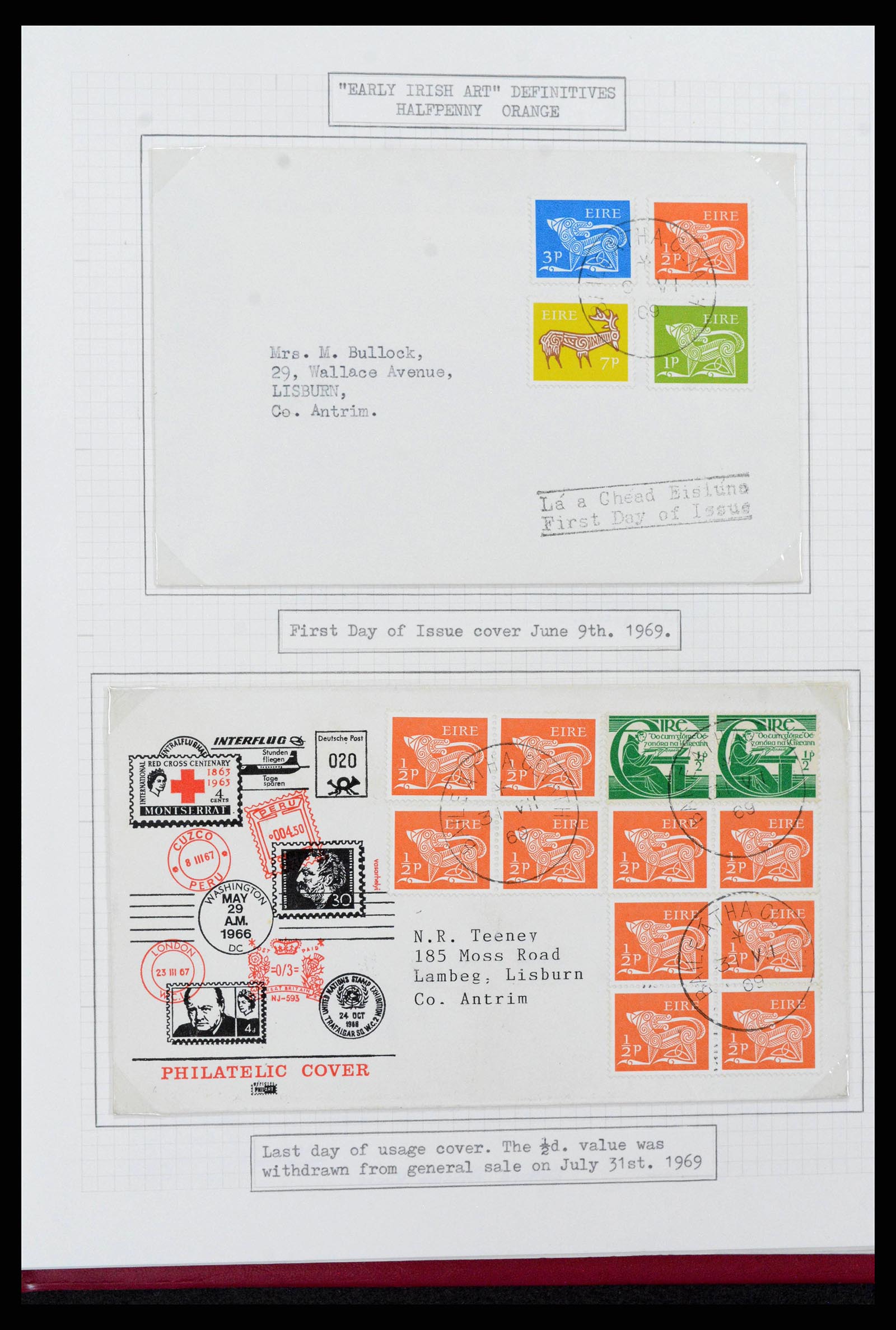 38320 0025 - Stamp collection 38320 Ireland 1922-1970.