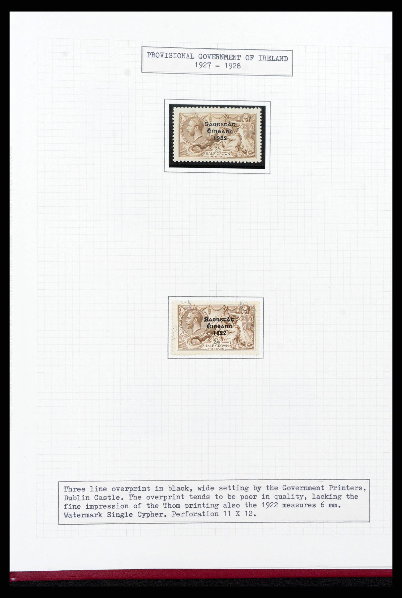 38320 0038 - Stamp collection 38320 Ireland 1922-1970.