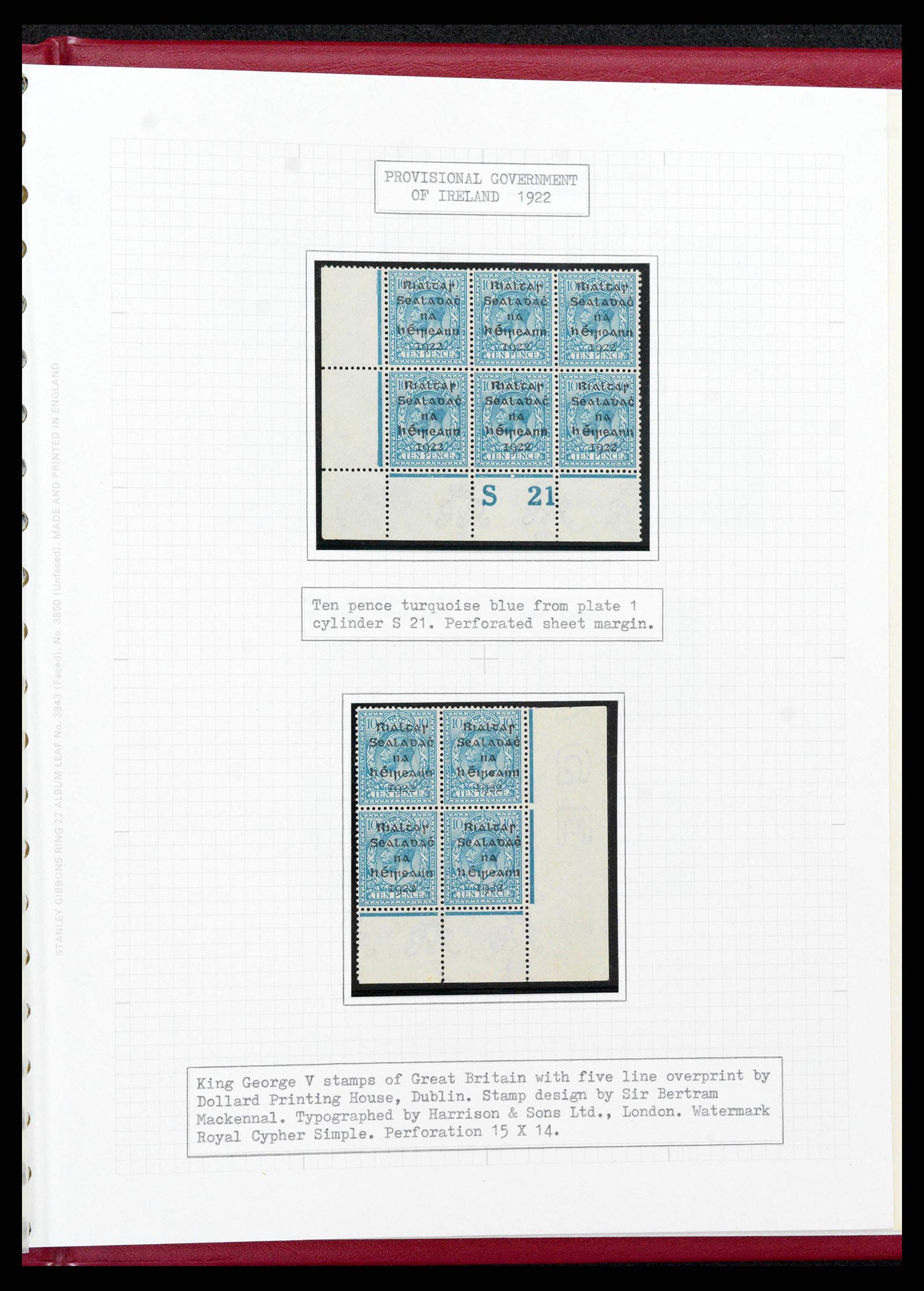 38320 0043 - Stamp collection 38320 Ireland 1922-1970.