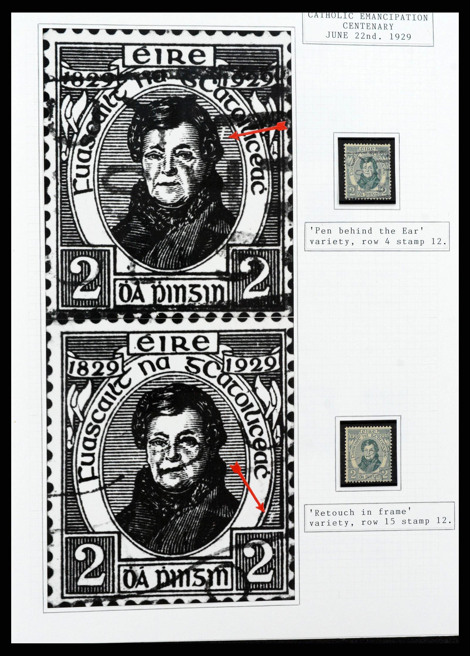 38320 0063 - Stamp collection 38320 Ireland 1922-1970.