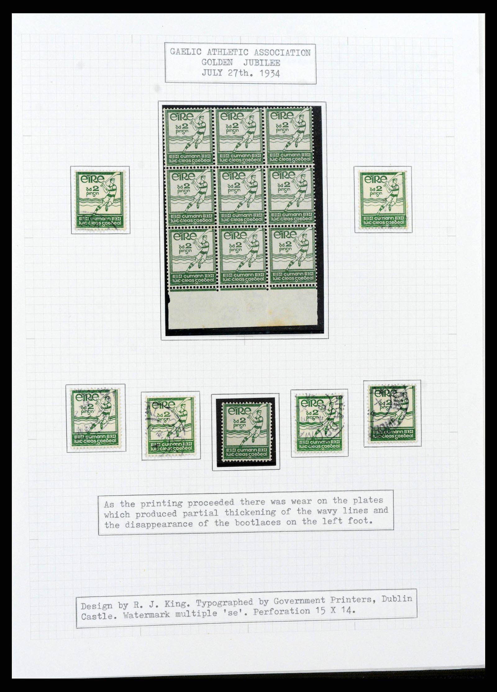 38320 0068 - Stamp collection 38320 Ireland 1922-1970.