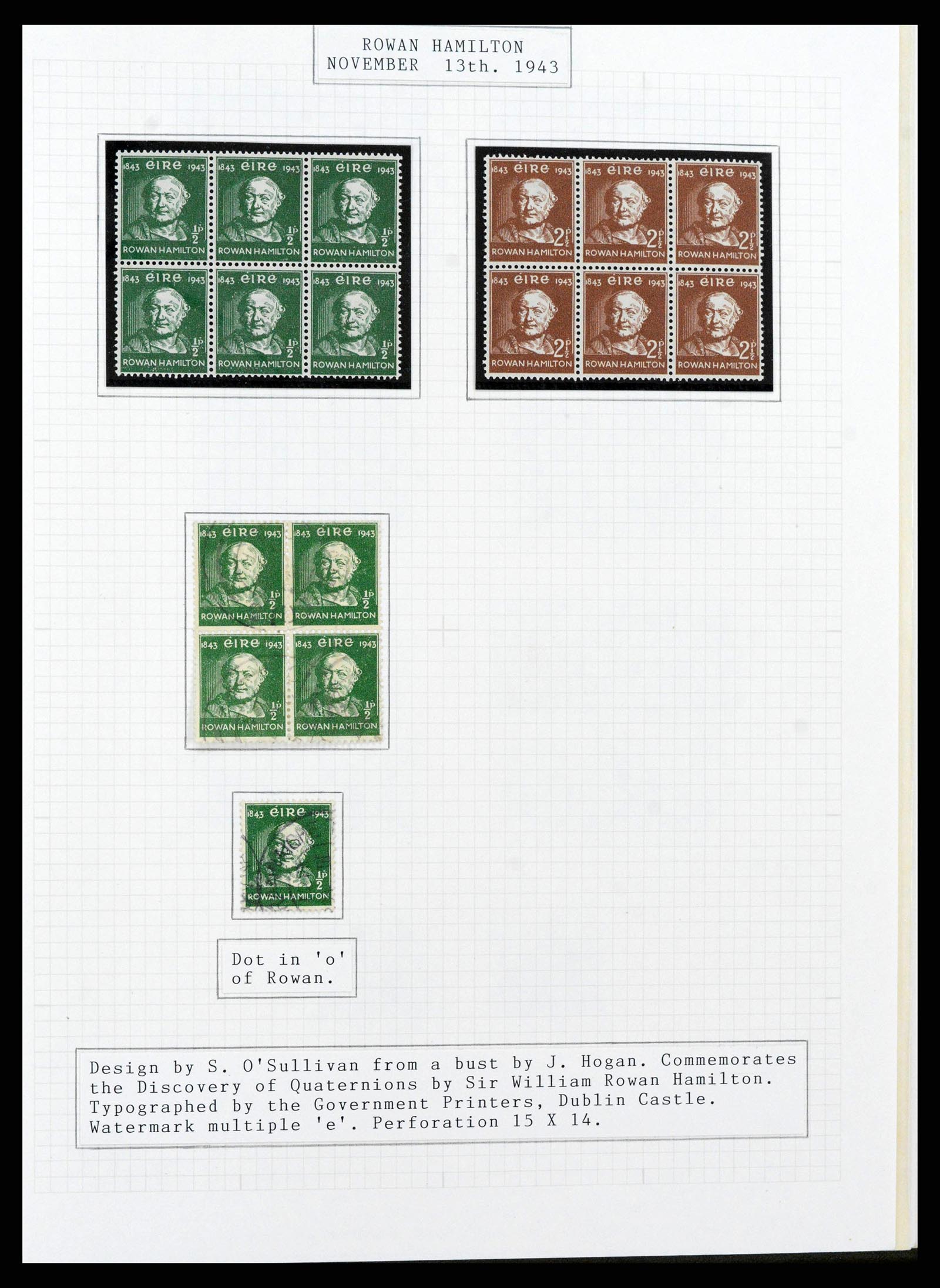 38320 0079 - Stamp collection 38320 Ireland 1922-1970.